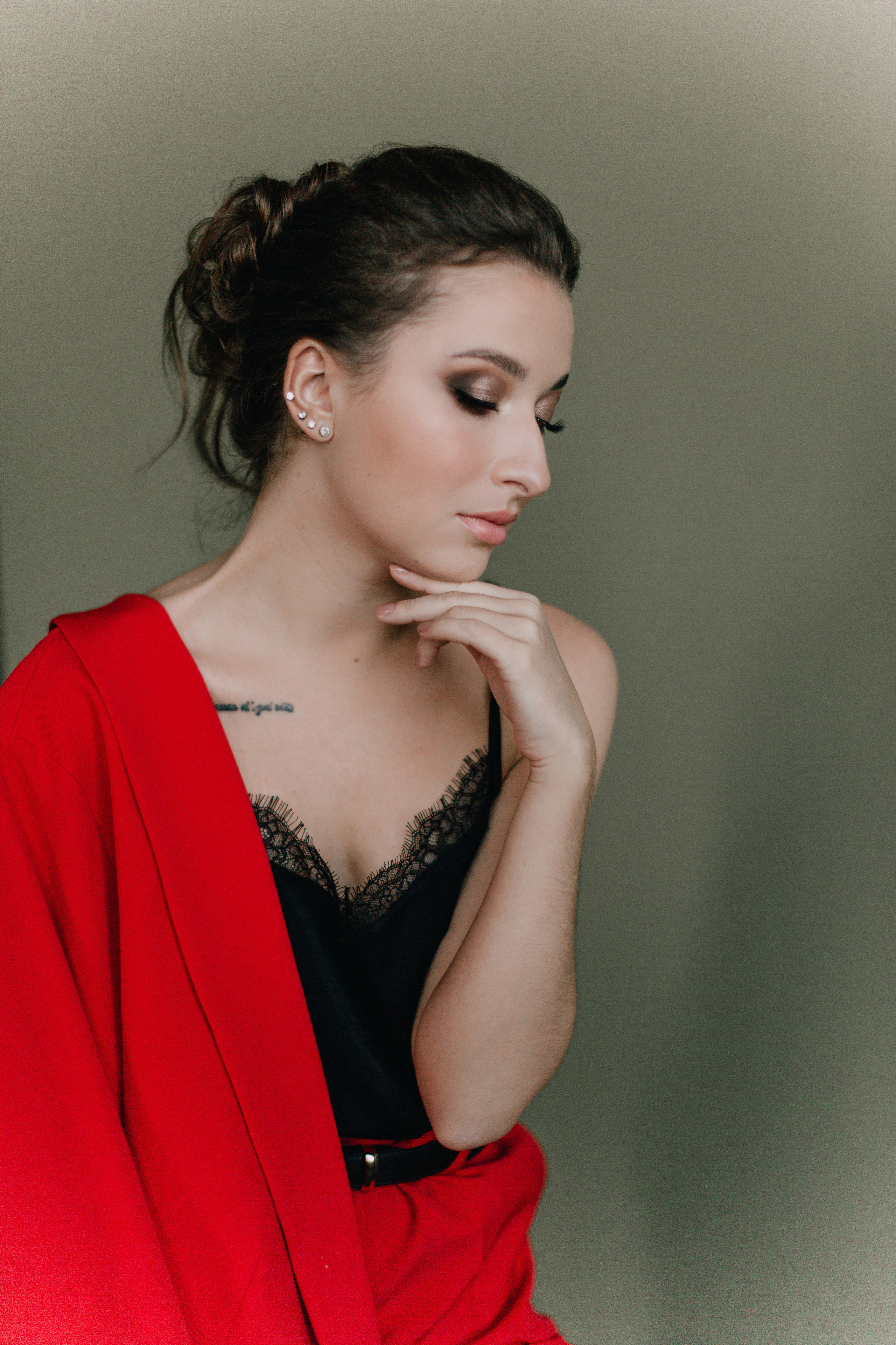 Yuliya studio photoshoot. Photographer Rouen, France