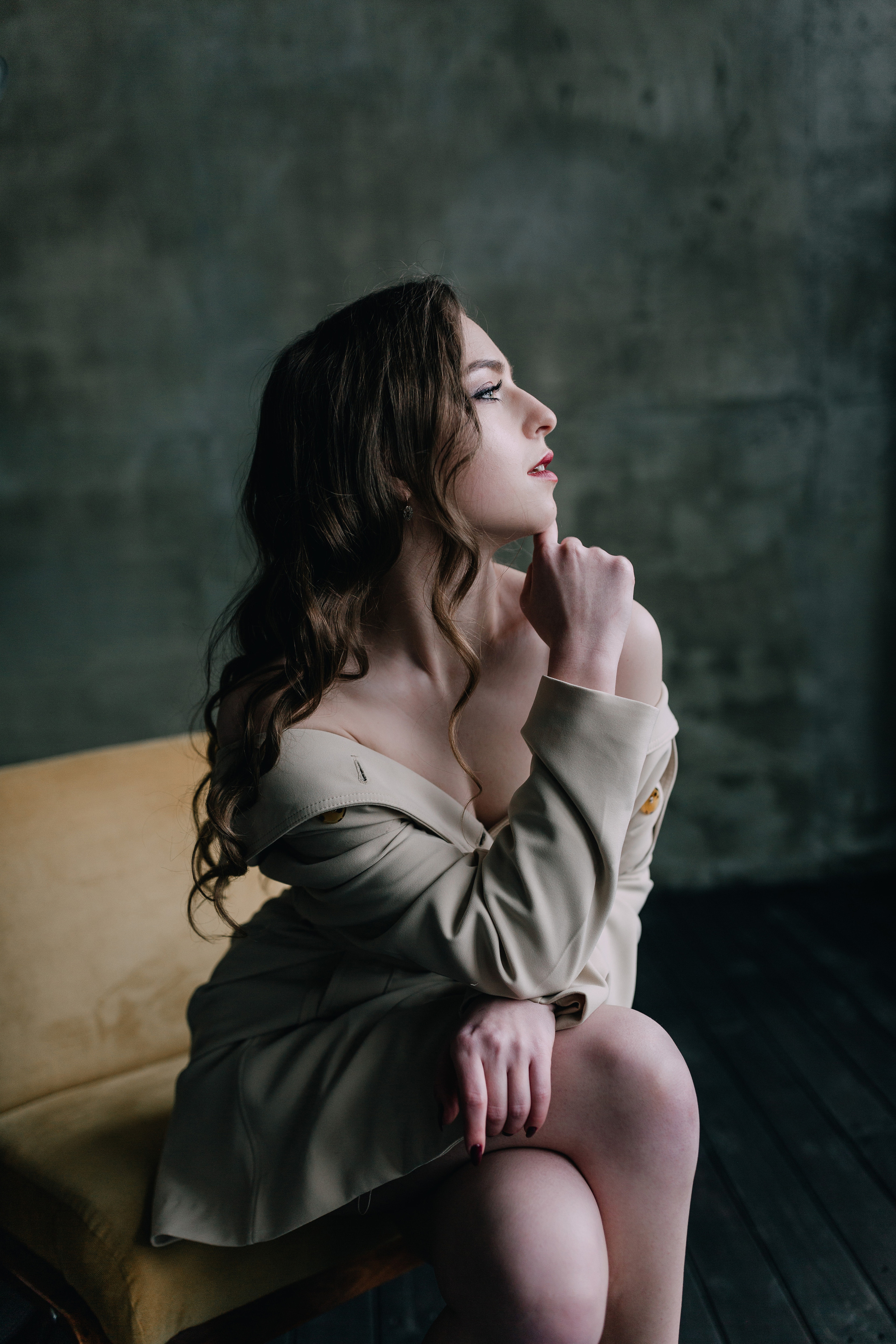 Masha studio photoshoot. Photographer Rouen, France