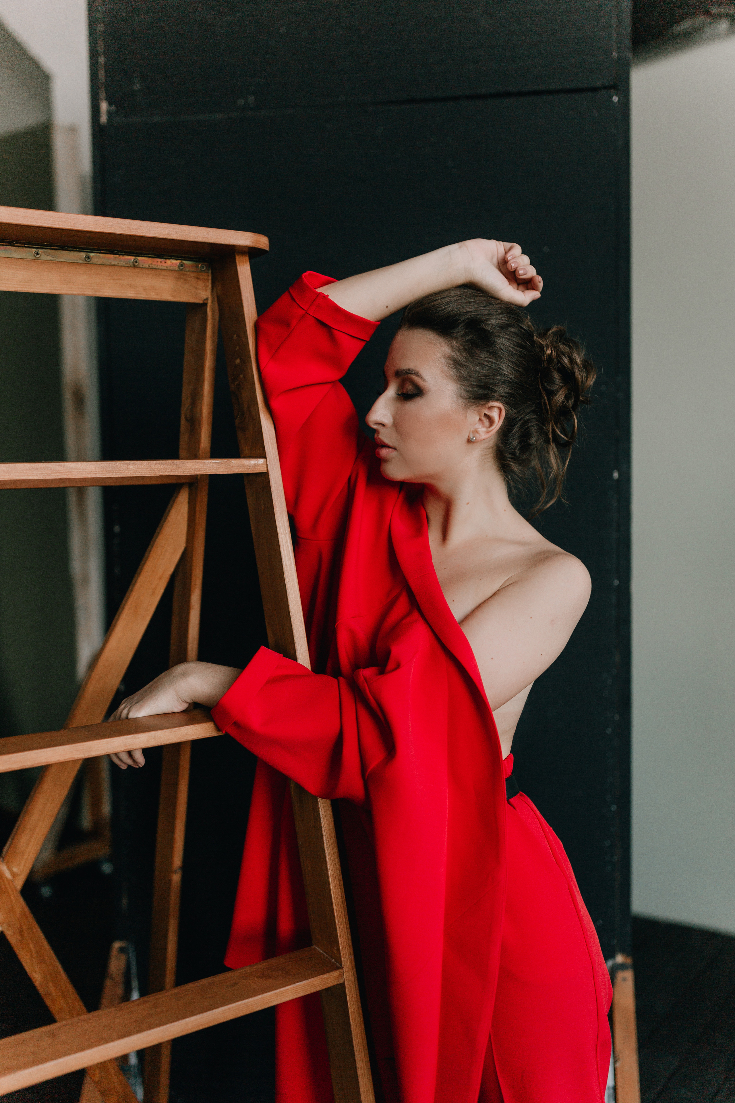 Yuliya studio photoshoot. Photographer Rouen, France