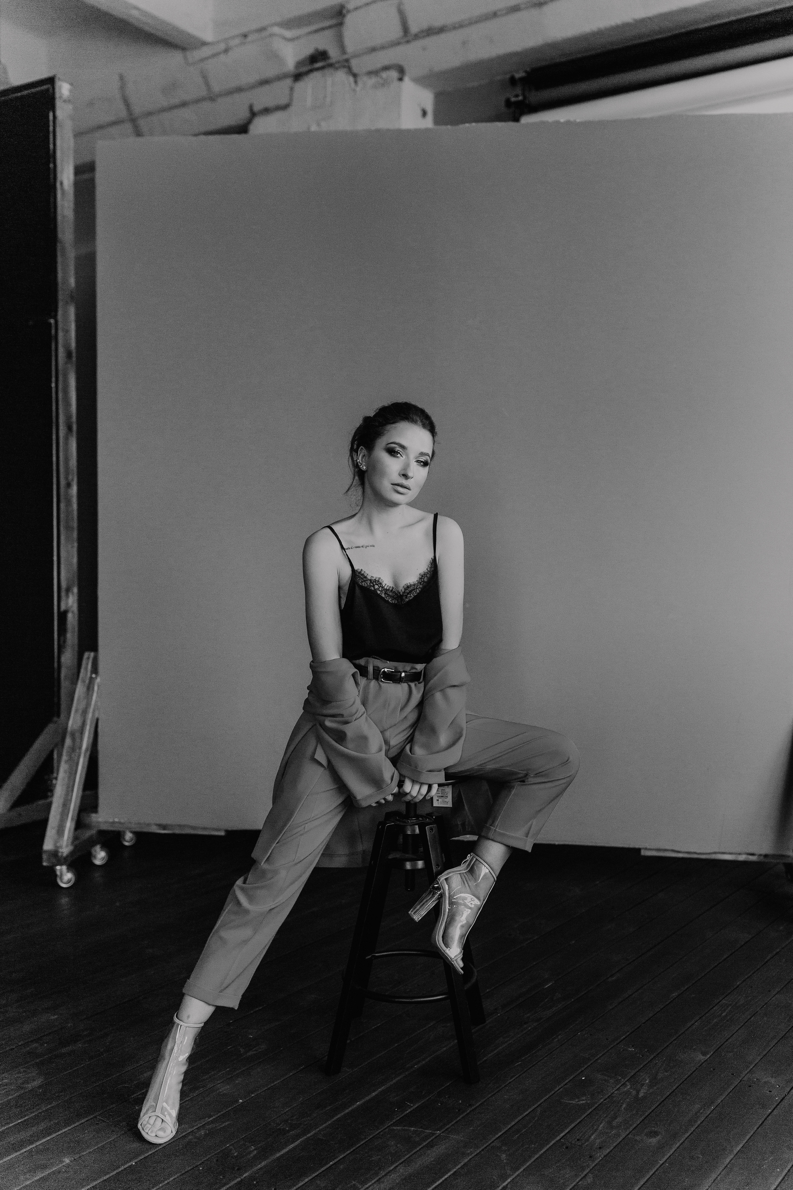 Yuliya studio photoshoot. Photographer Rouen, France