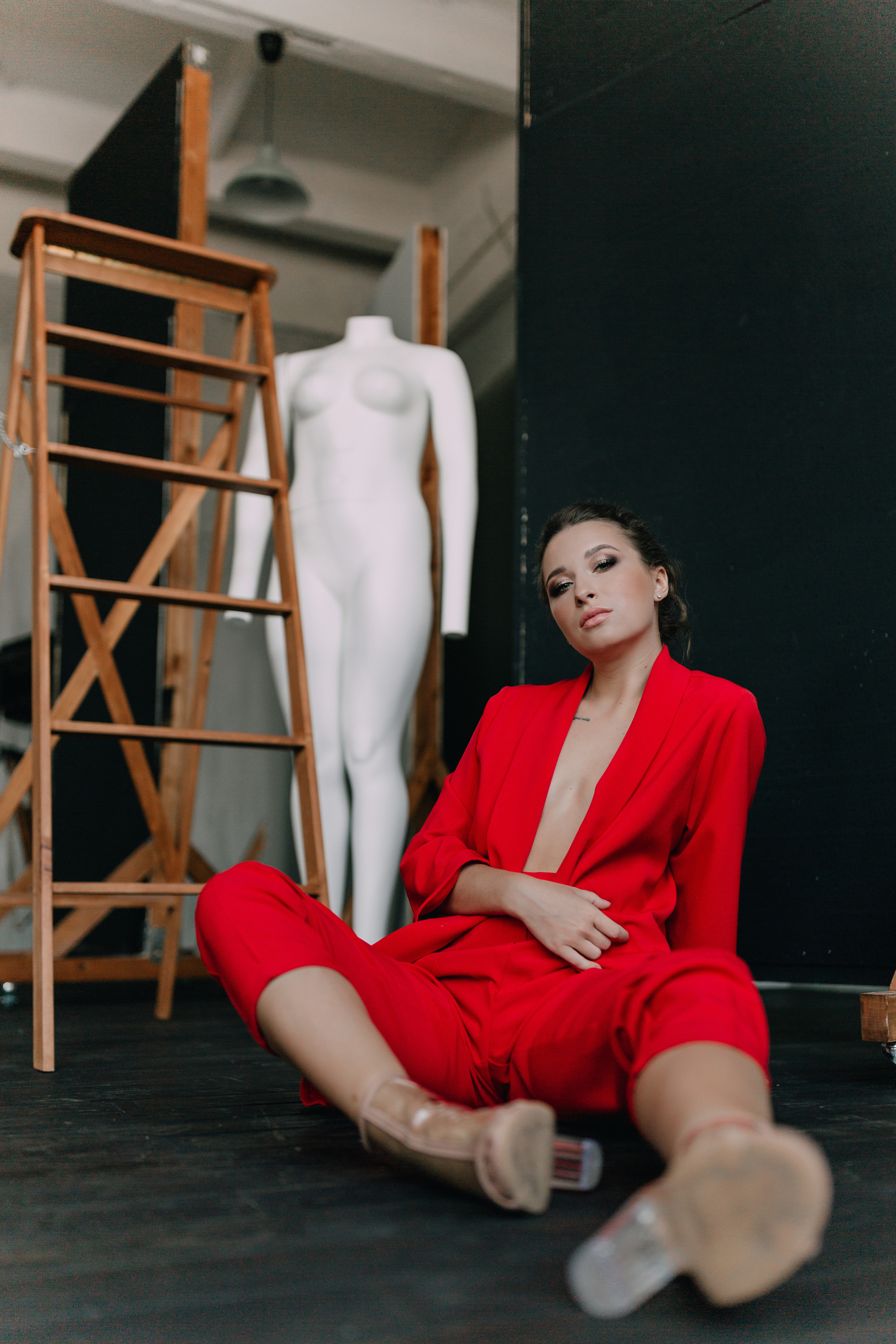 Yuliya studio photoshoot. Photographer Rouen, France