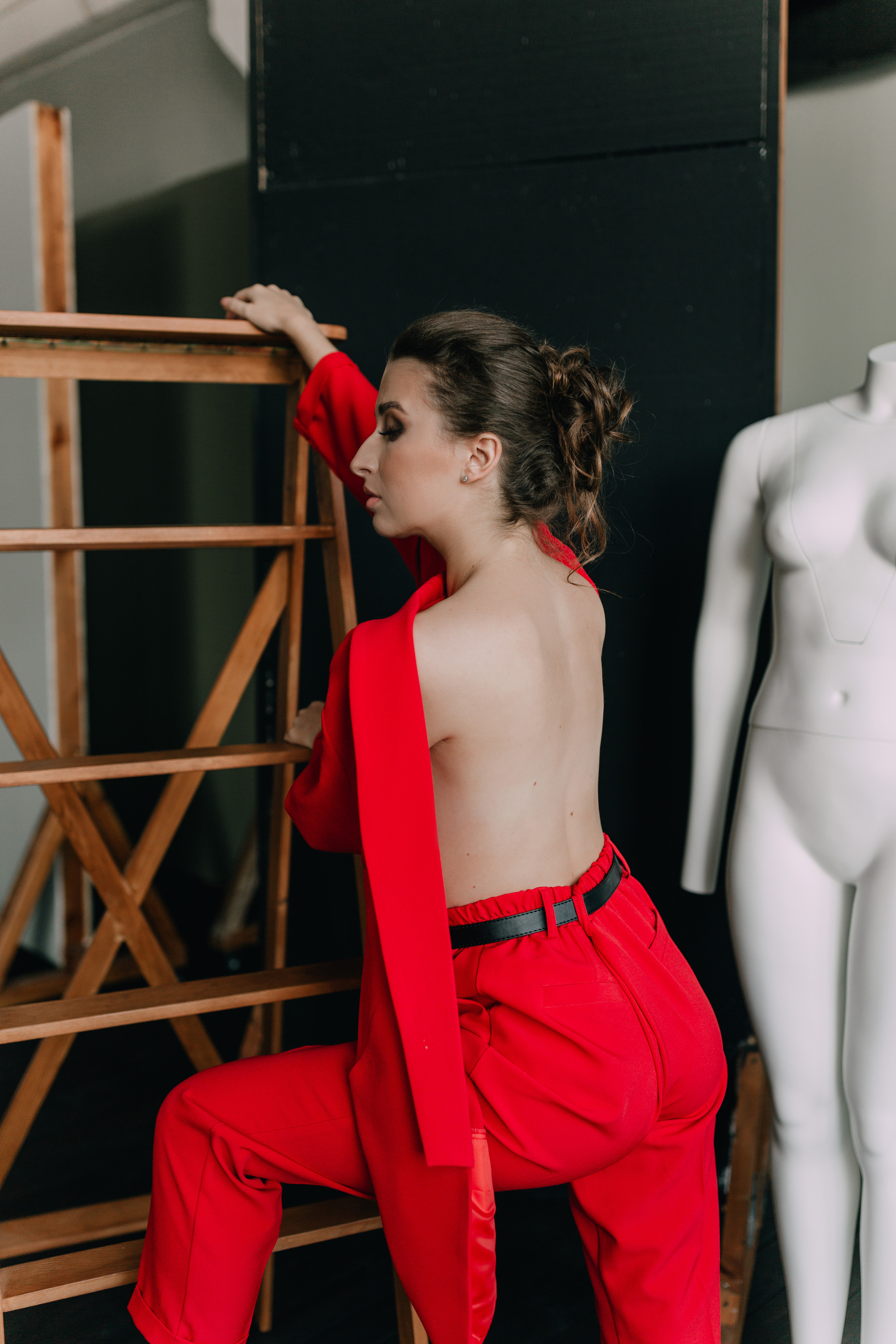 Yuliya studio photoshoot. Photographer Rouen, France