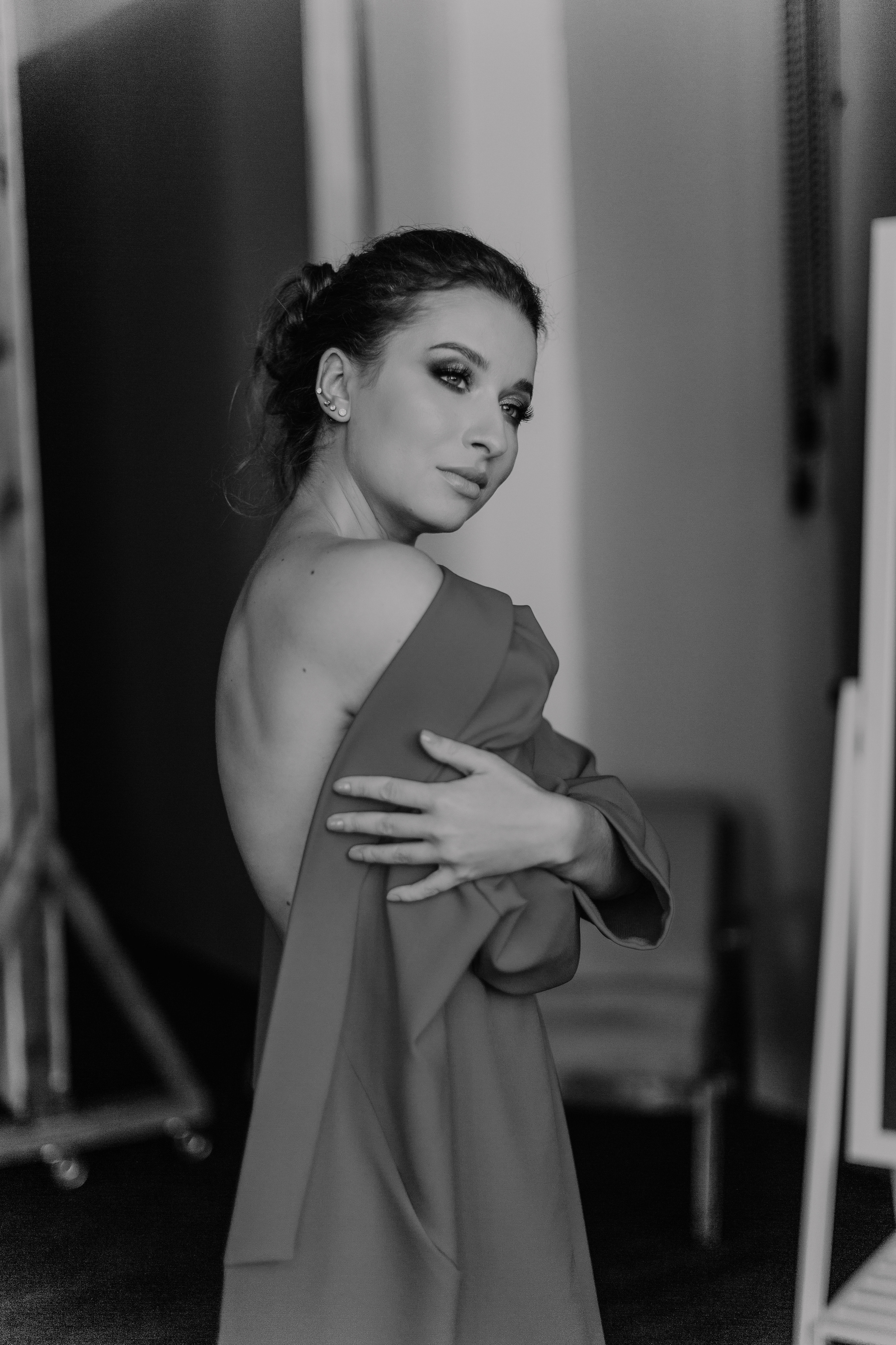 Yuliya studio photoshoot. Photographer Rouen, France