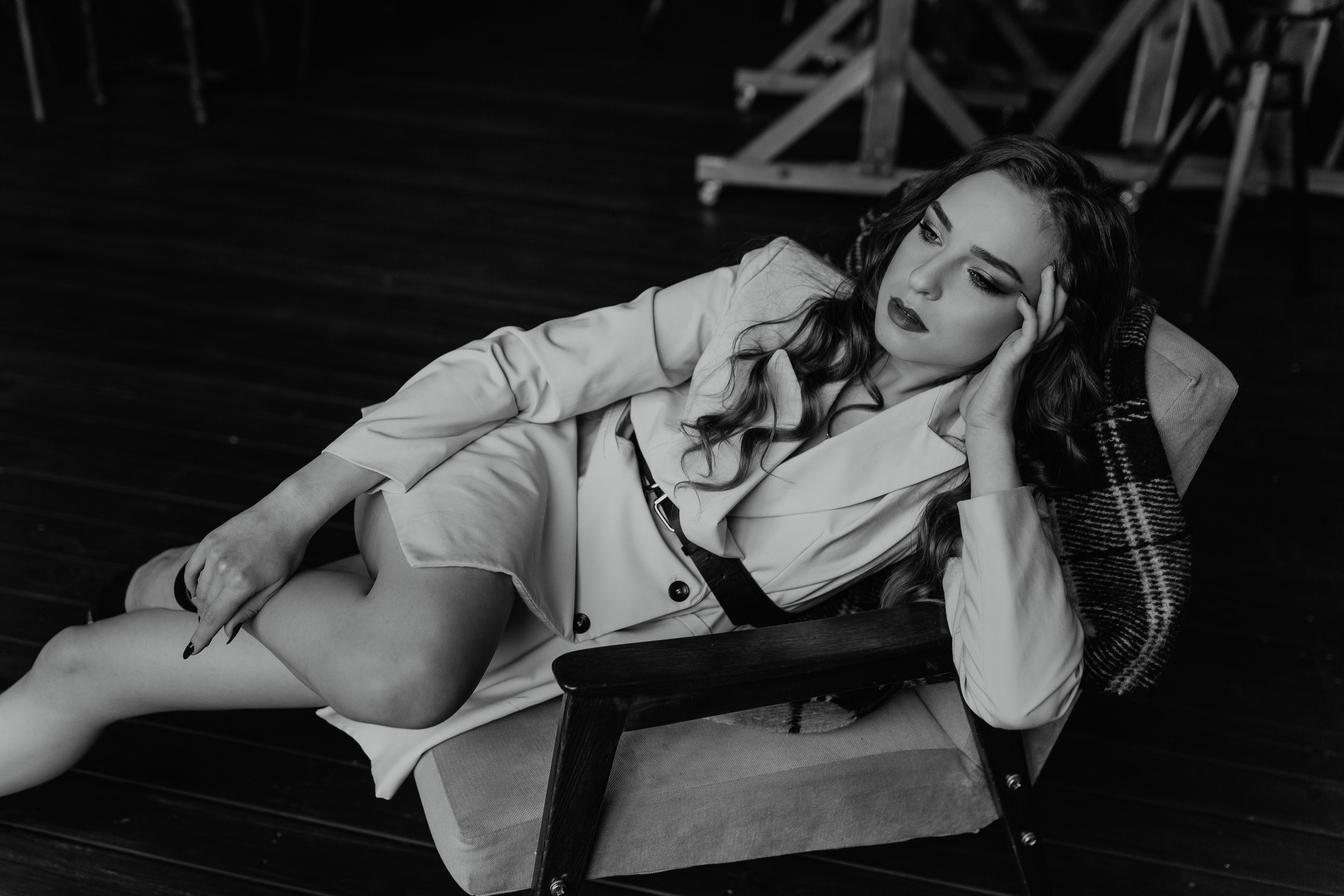 Masha studio photoshoot. Photographer Rouen, France