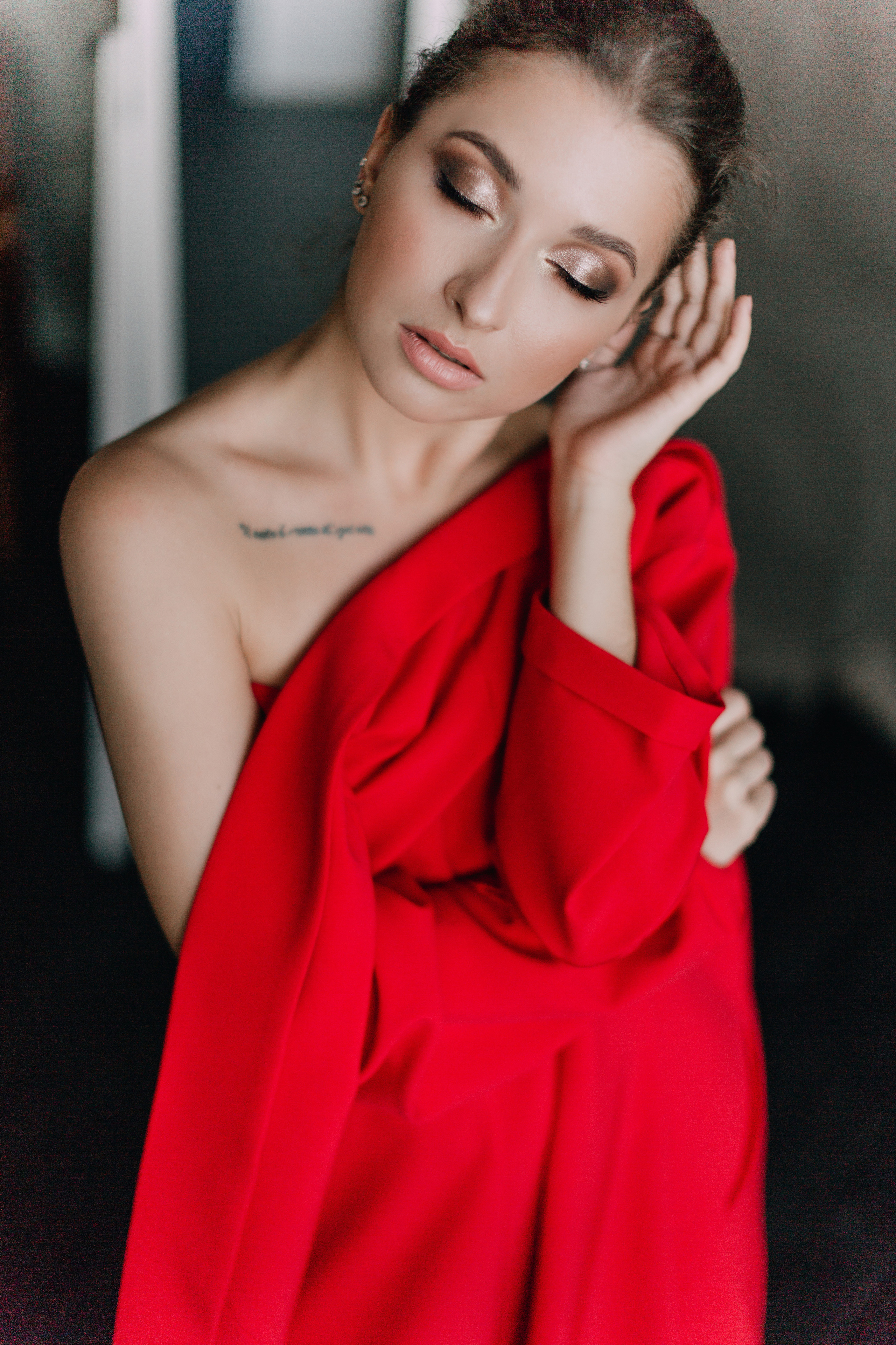 Yuliya studio photoshoot. Photographer Rouen, France