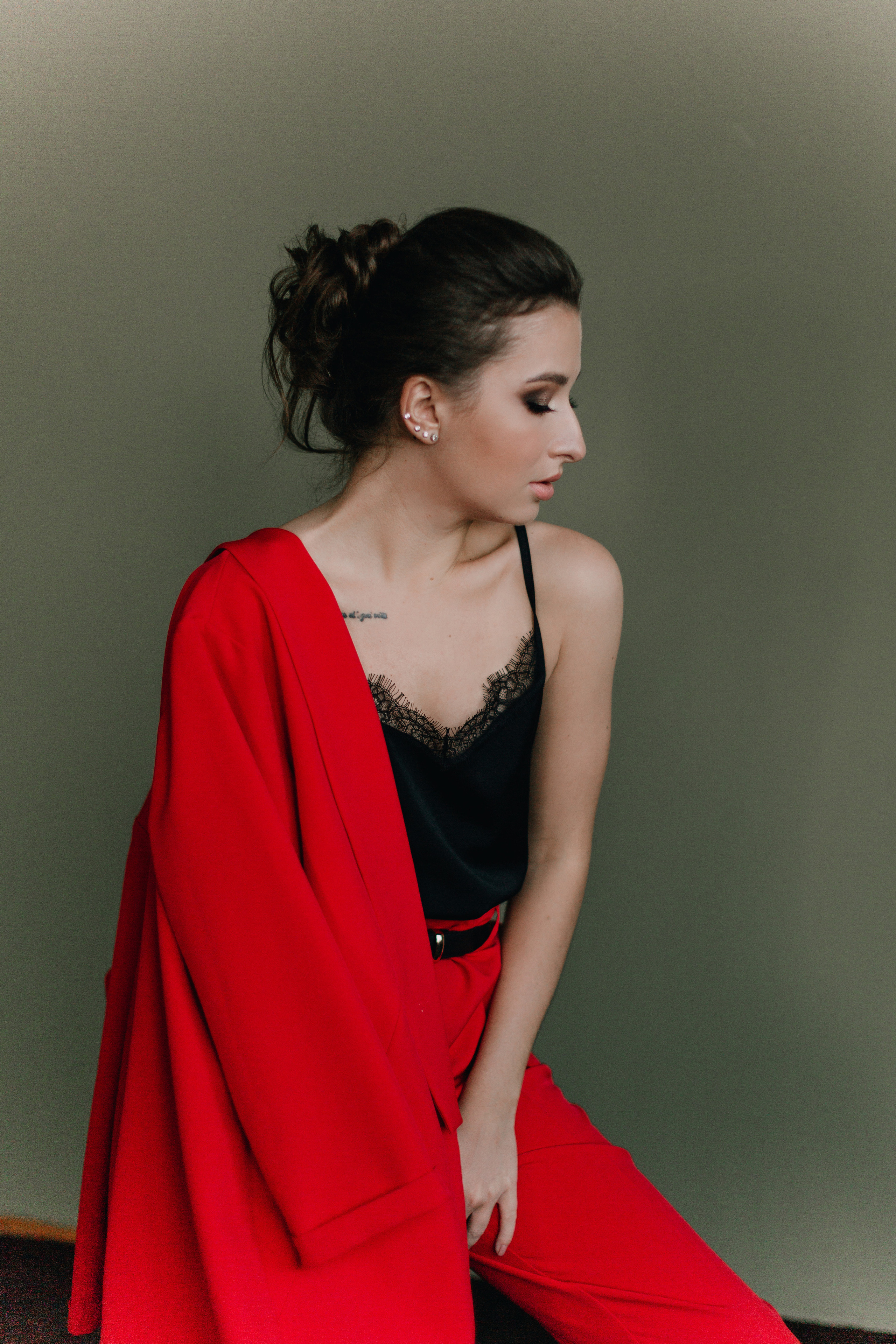 Yuliya studio photoshoot. Photographer Rouen, France