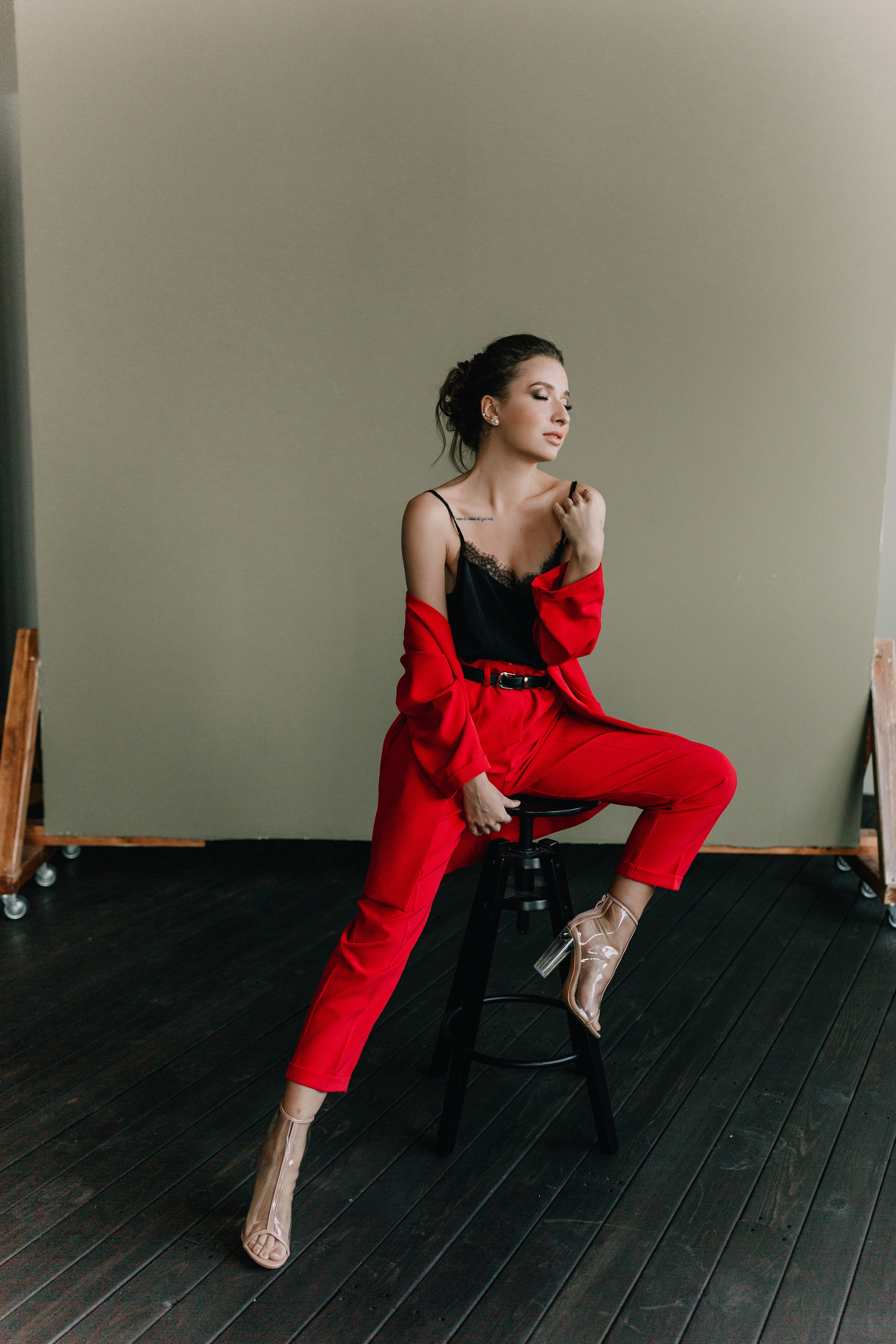 Yuliya studio photoshoot. Photographer Rouen, France