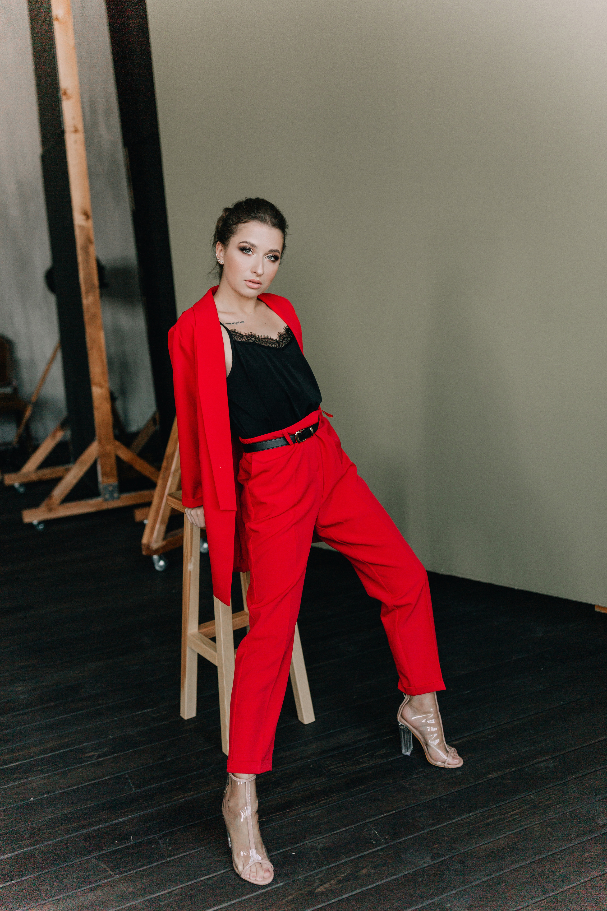 Yuliya studio photoshoot. Photographer Rouen, France