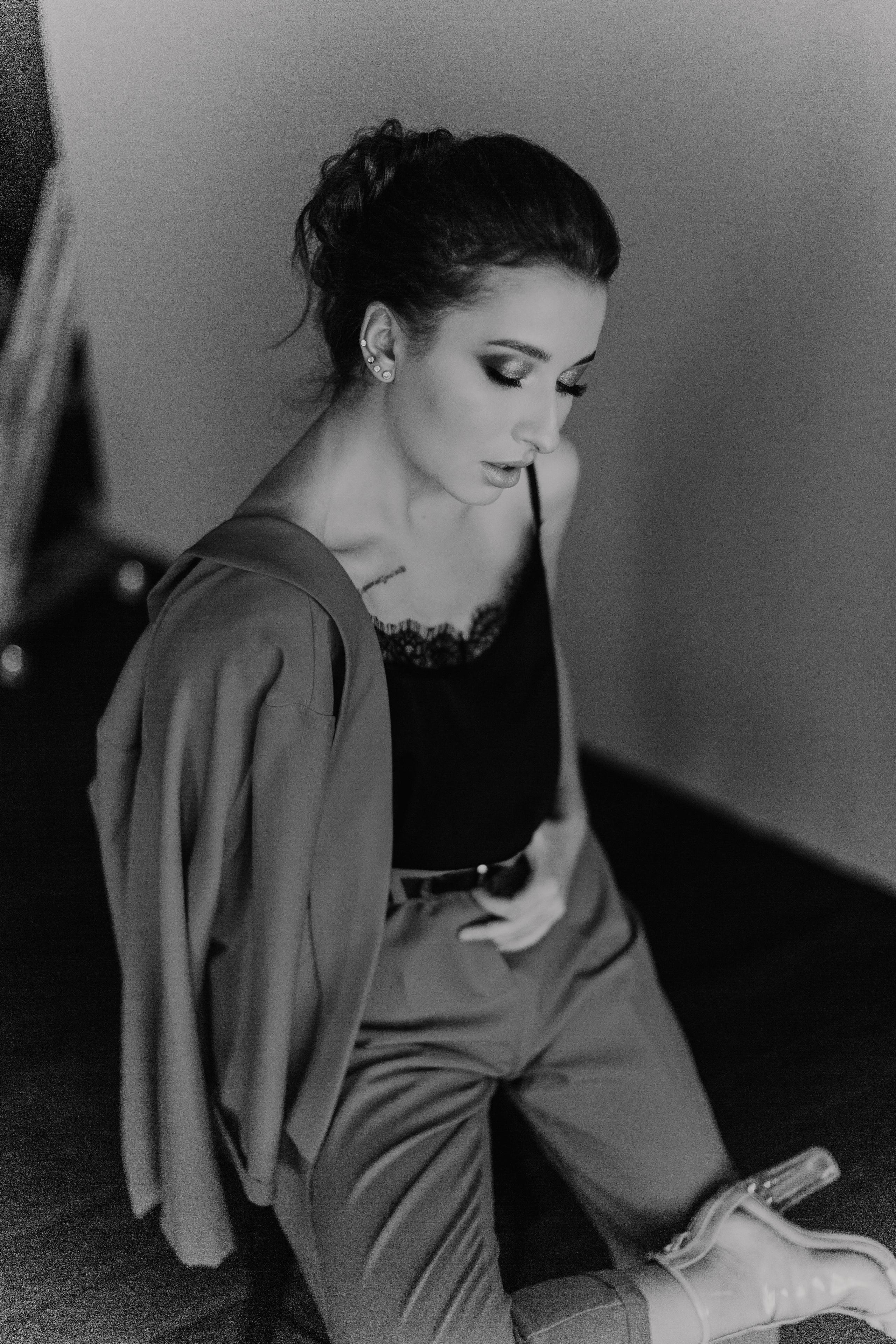 Yuliya studio photoshoot. Photographer Rouen, France