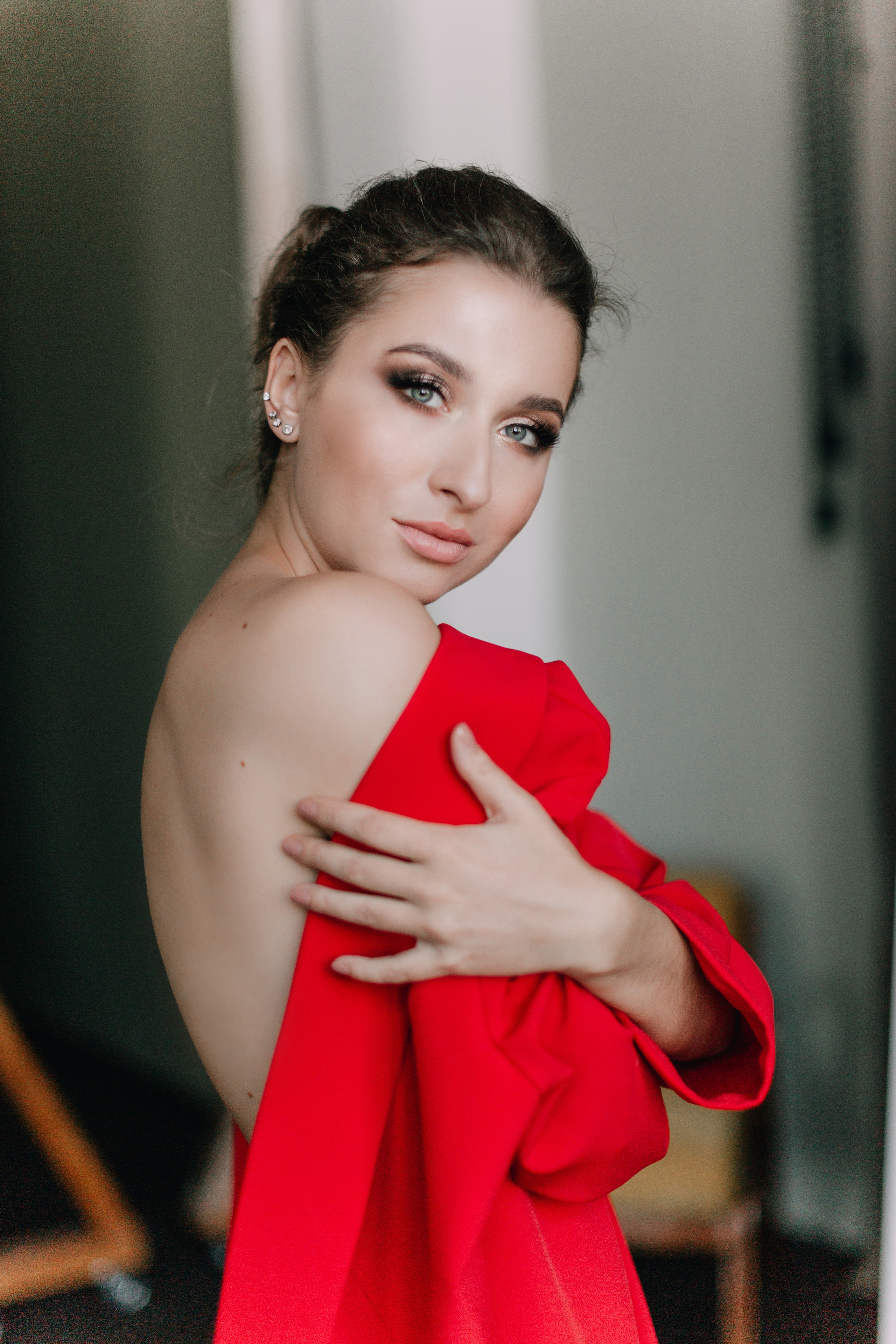 Yuliya studio photoshoot. Photographer Rouen, France