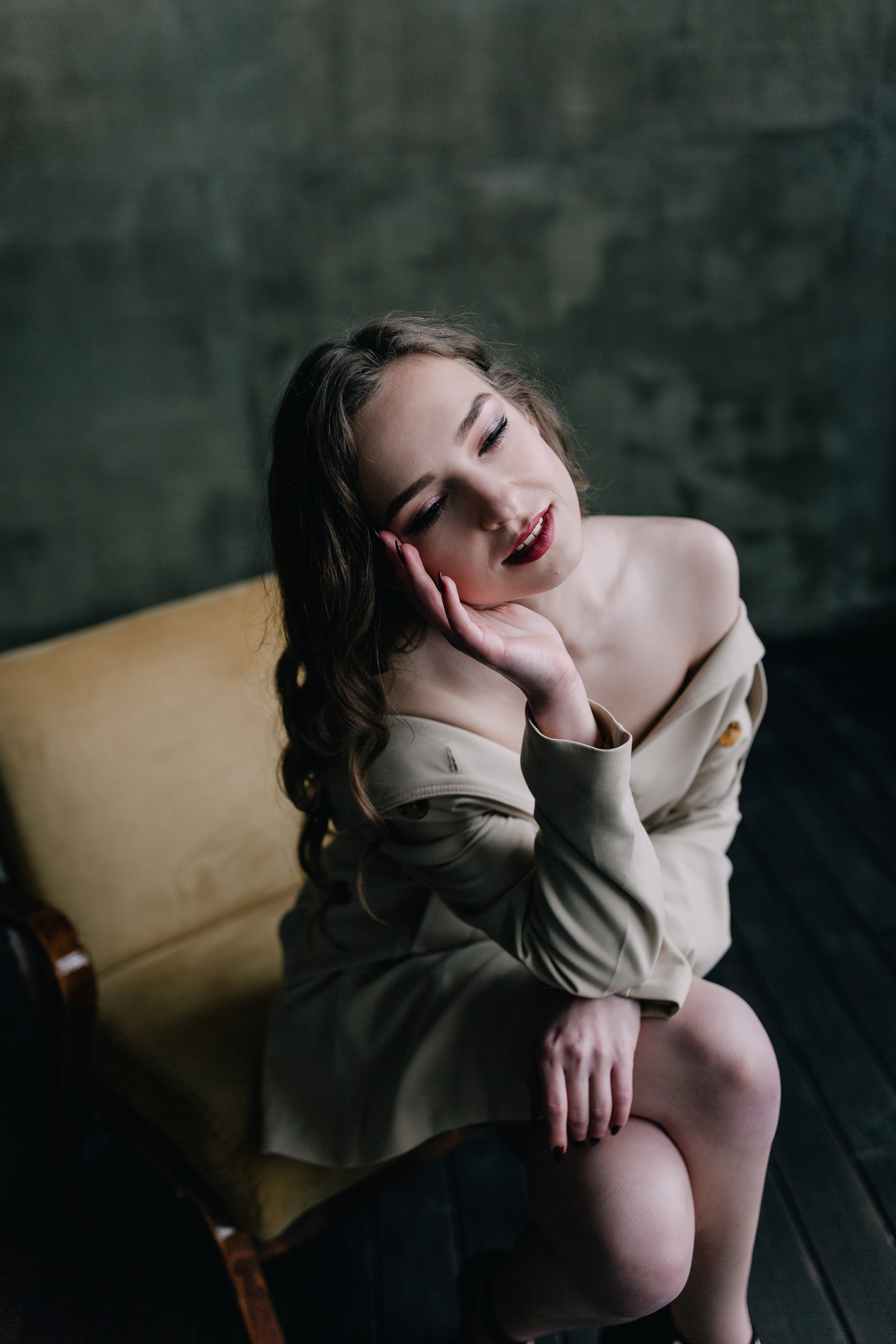 Masha studio photoshoot. Photographer Rouen, France