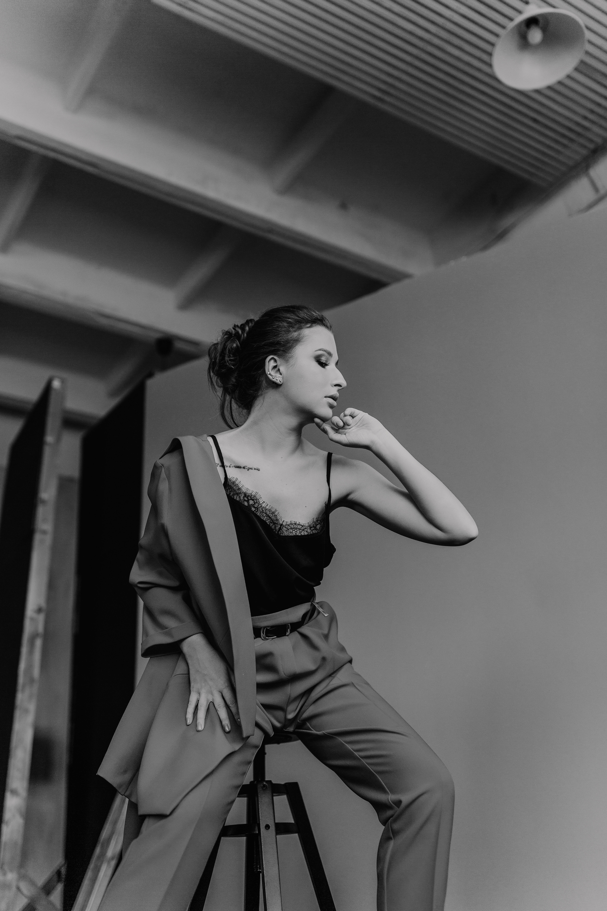 Yuliya studio photoshoot. Photographer Rouen, France