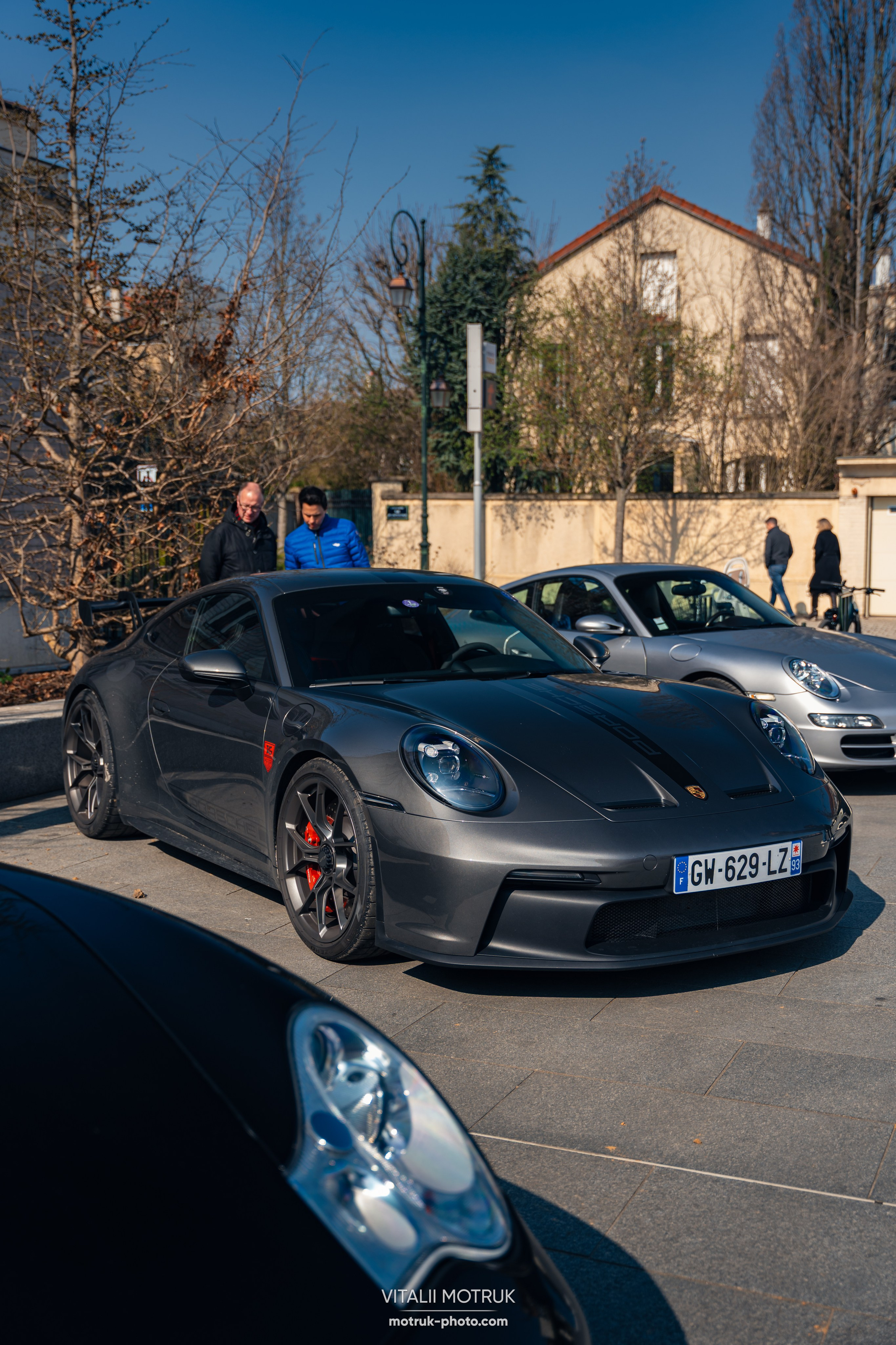 Rassemblement Garenne Colombes — 16 mars. Photographe de voitures à Paris — Vitalii Motruk