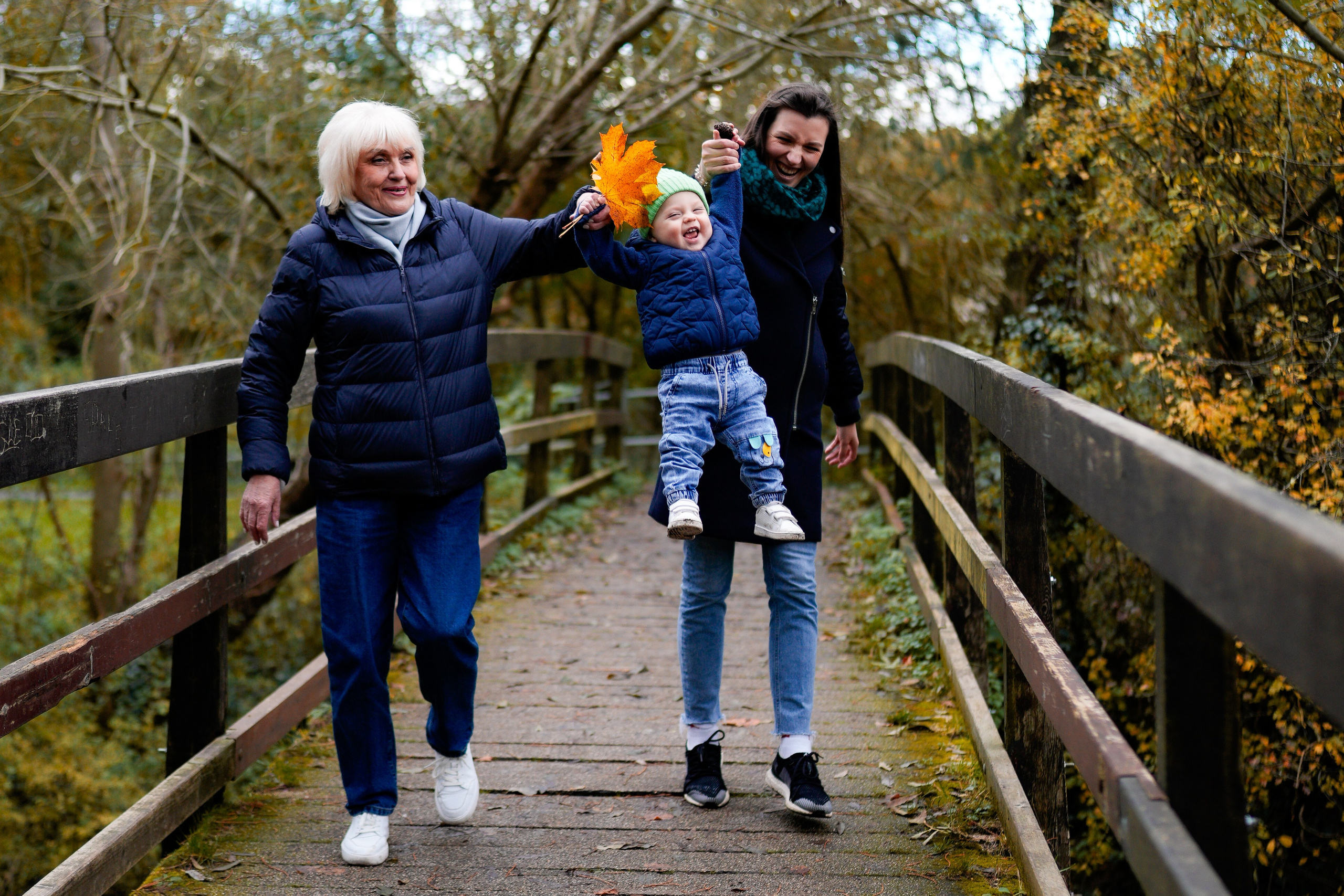 Family photo shoot in Brueton park