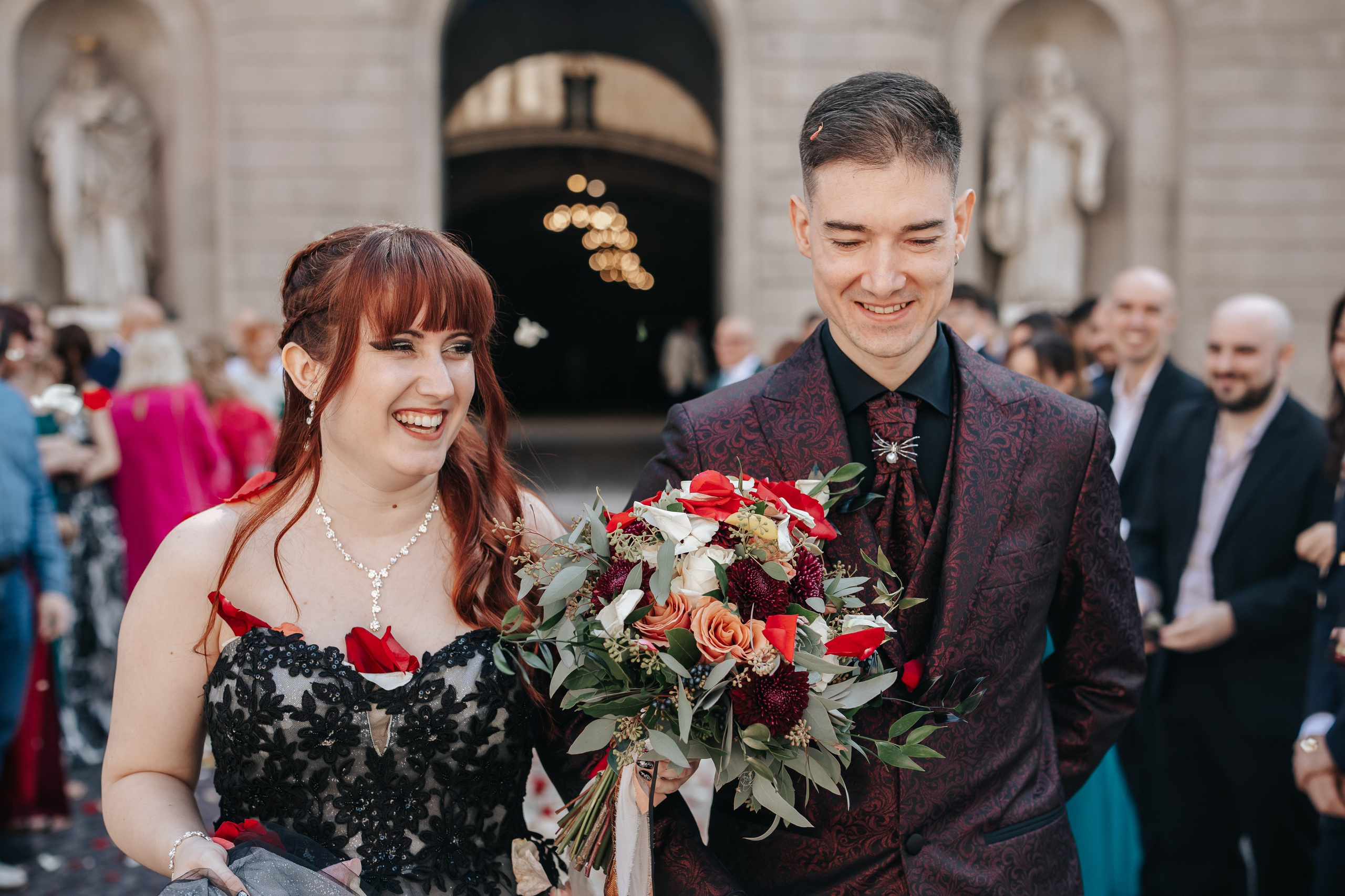 Alicia+Ruben, 04.10.2025, Ayuntamiento de Barcelona, Hotel Miramar. Fotógrafa de bodas en Cataluña