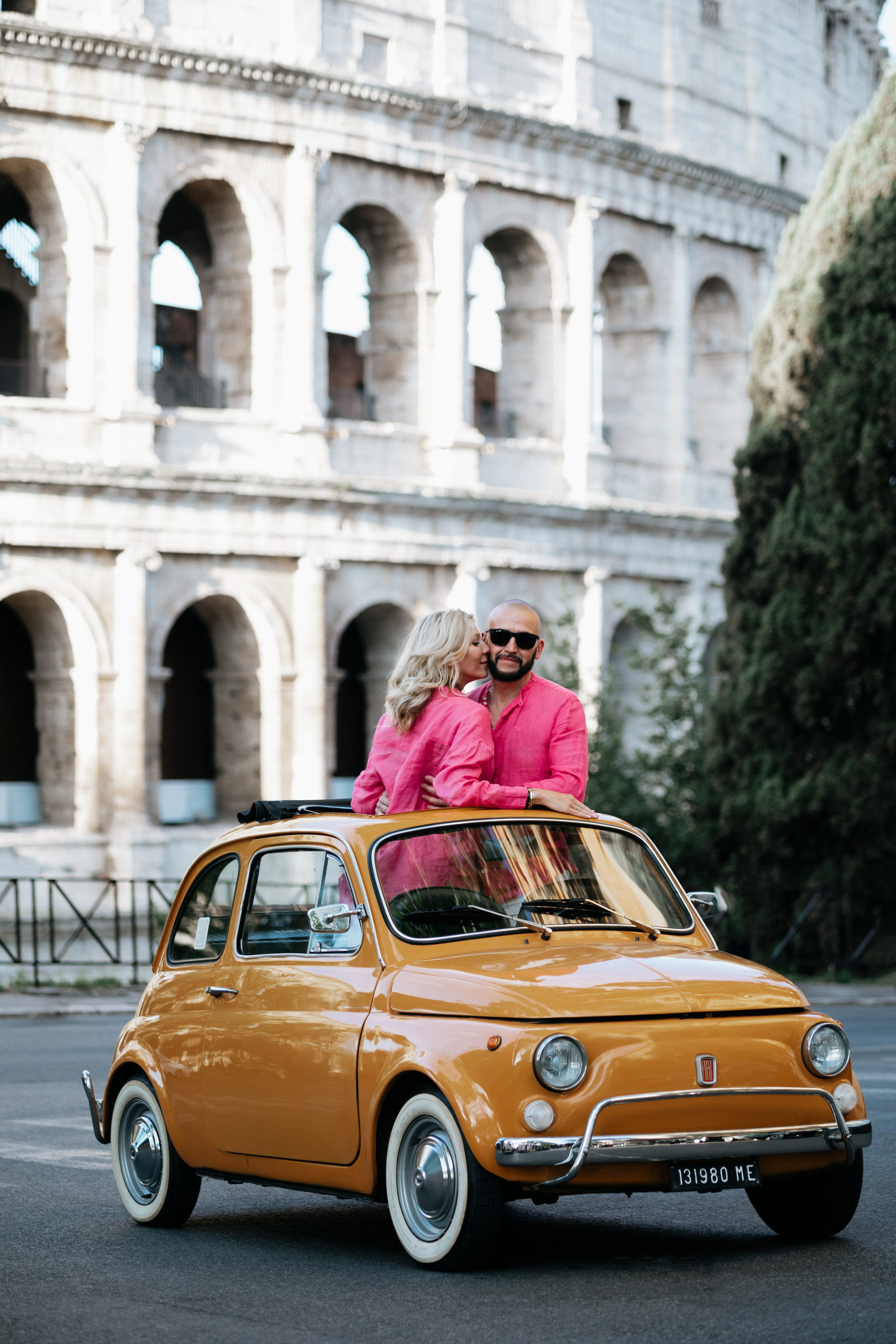 Aija & Sergej. Vacation photoshoot in Rome. Photographer in Rome