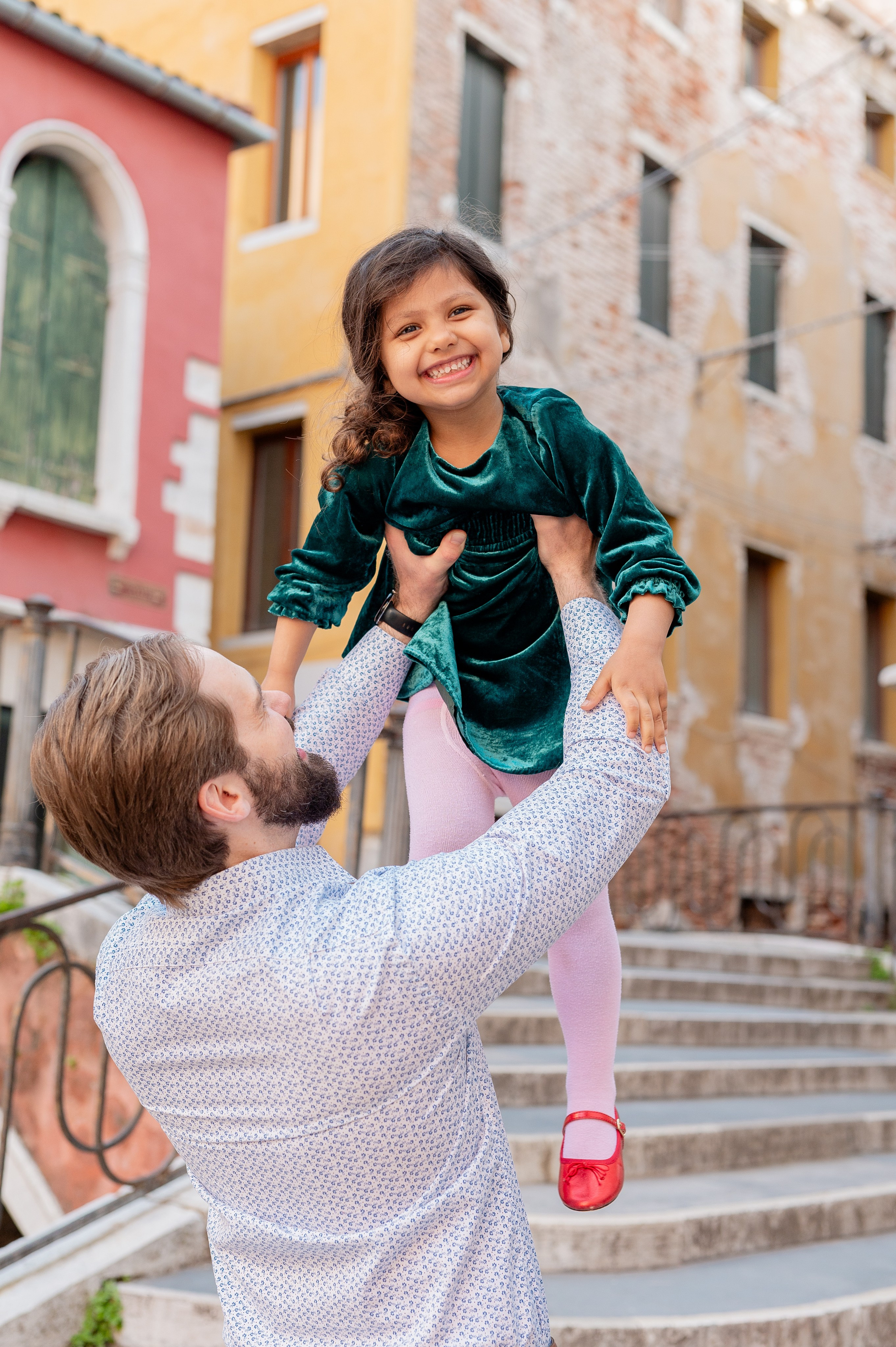 Family photoshoot in Venice. Photographer in Venice Anna Terzi