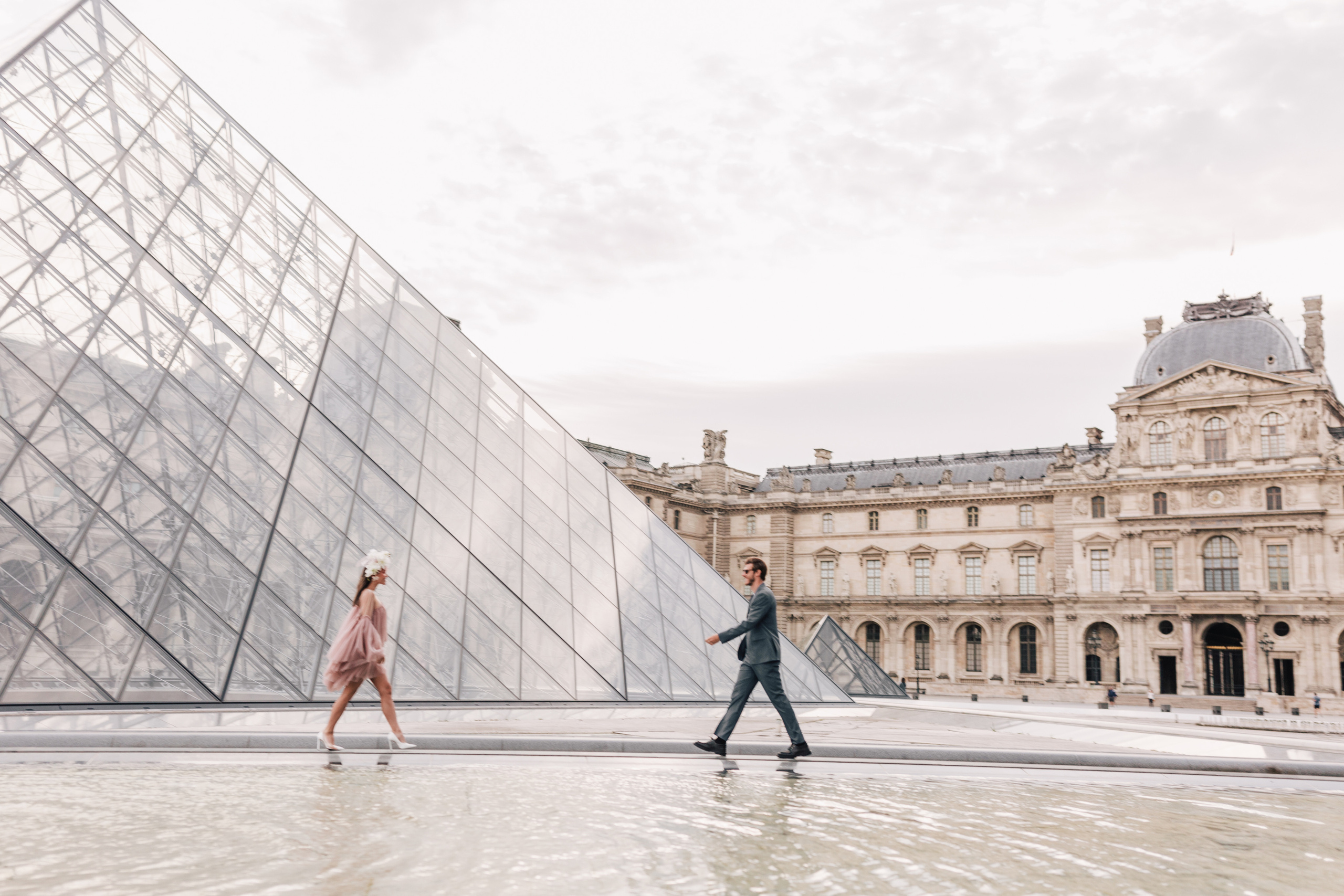 Wedding in Paris (Maria & Brian). Photographer Rouen, France