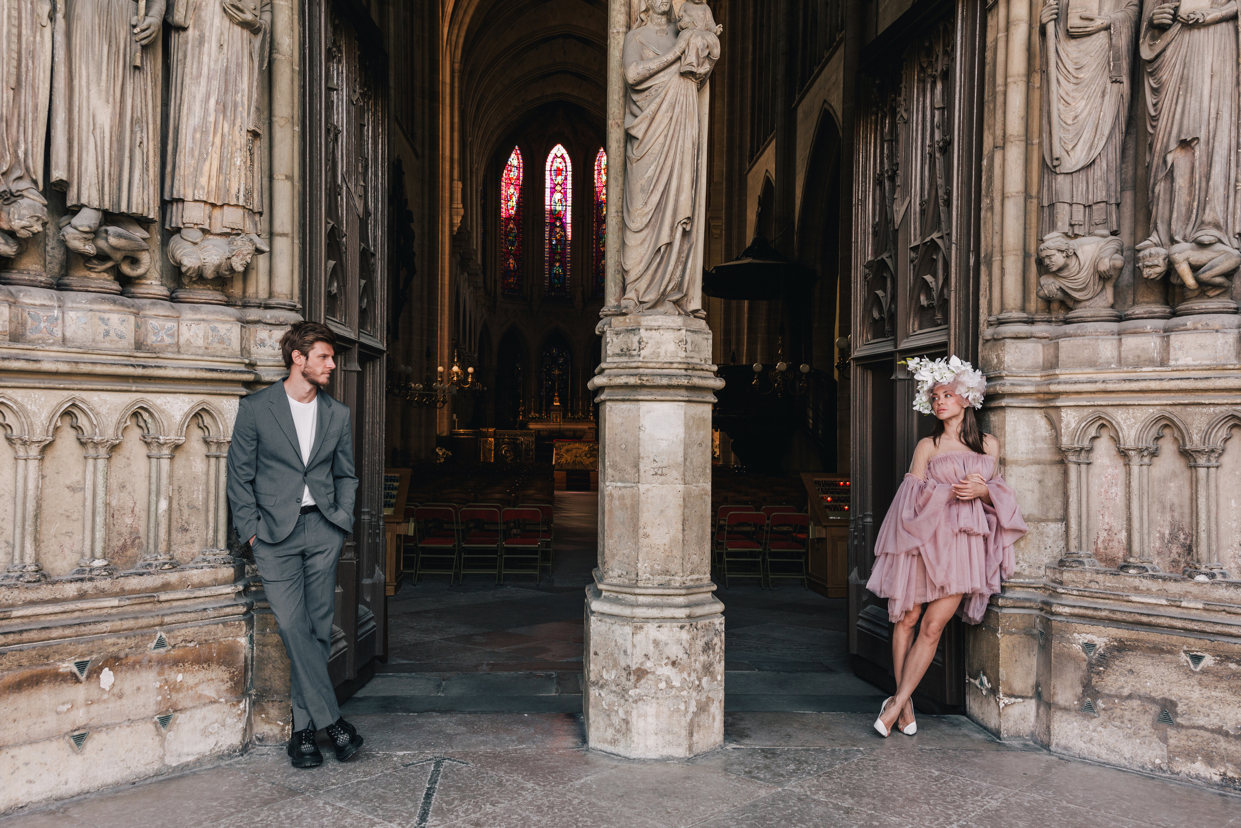 Wedding in Paris (Maria & Brian). Photographer Rouen, France