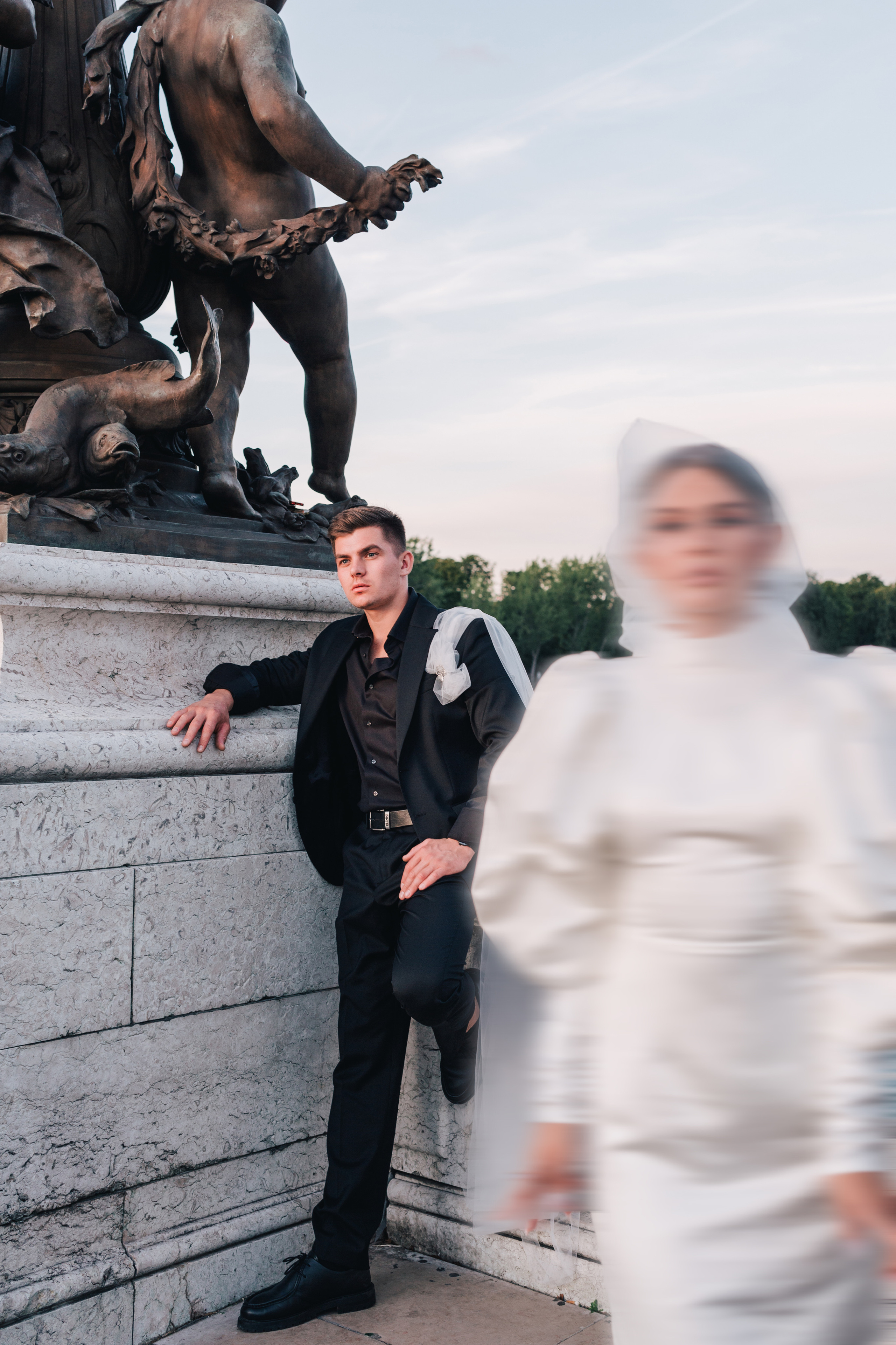 Wedding in Paris of Andrei & Liuba. Photographer Rouen, France