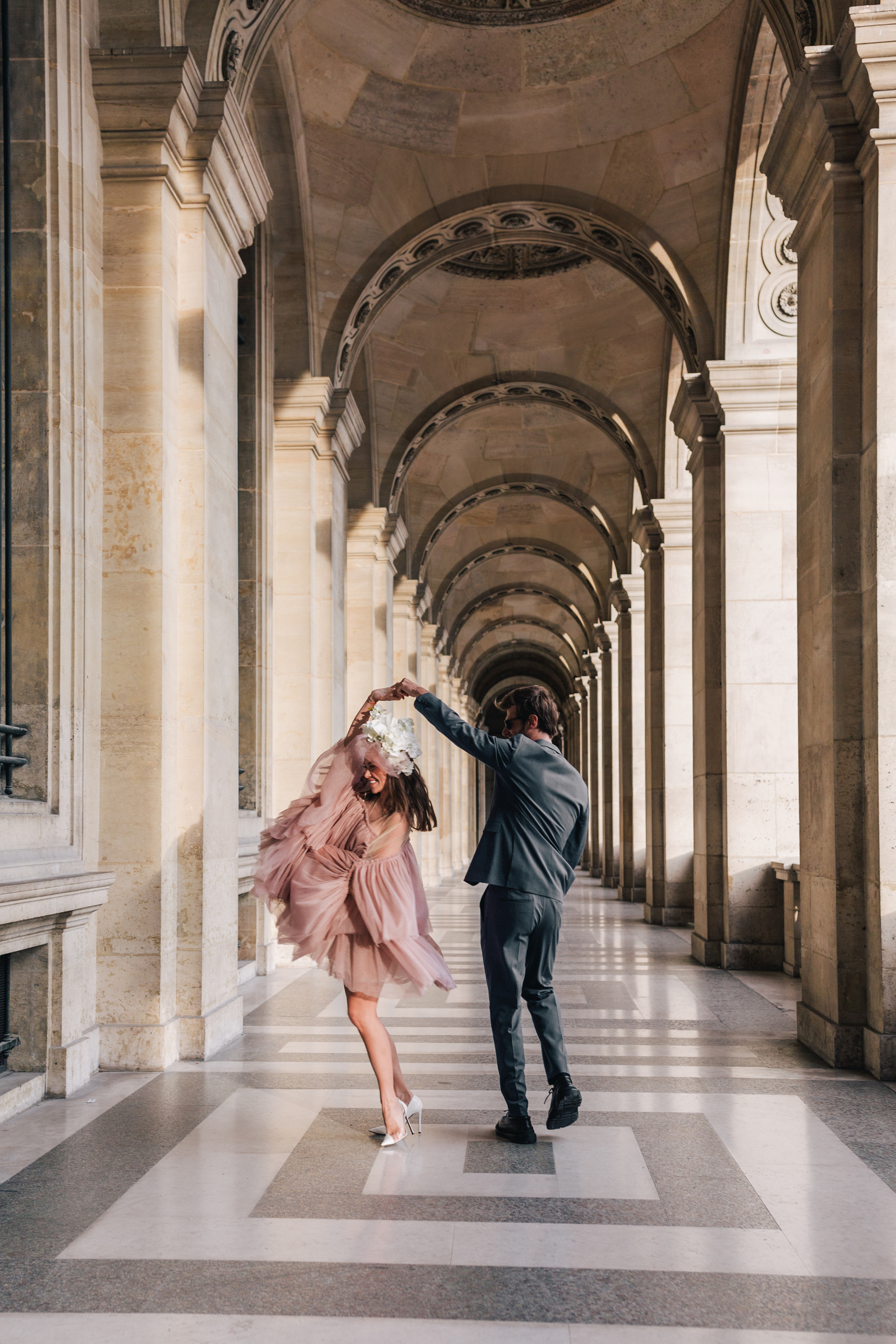 Wedding in Paris (Maria & Brian). Photographer Rouen, France