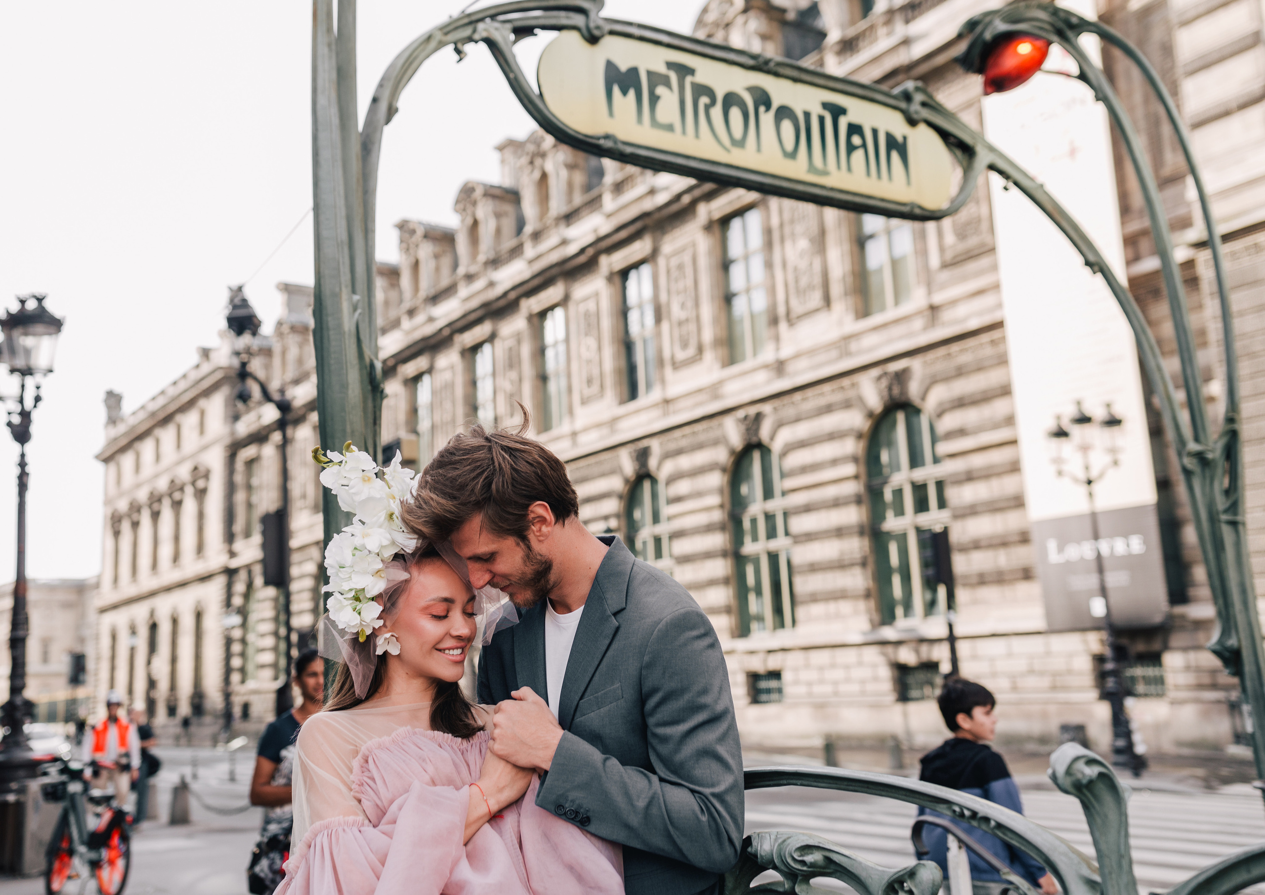 Wedding in Paris (Maria & Brian). Photographer Rouen, France