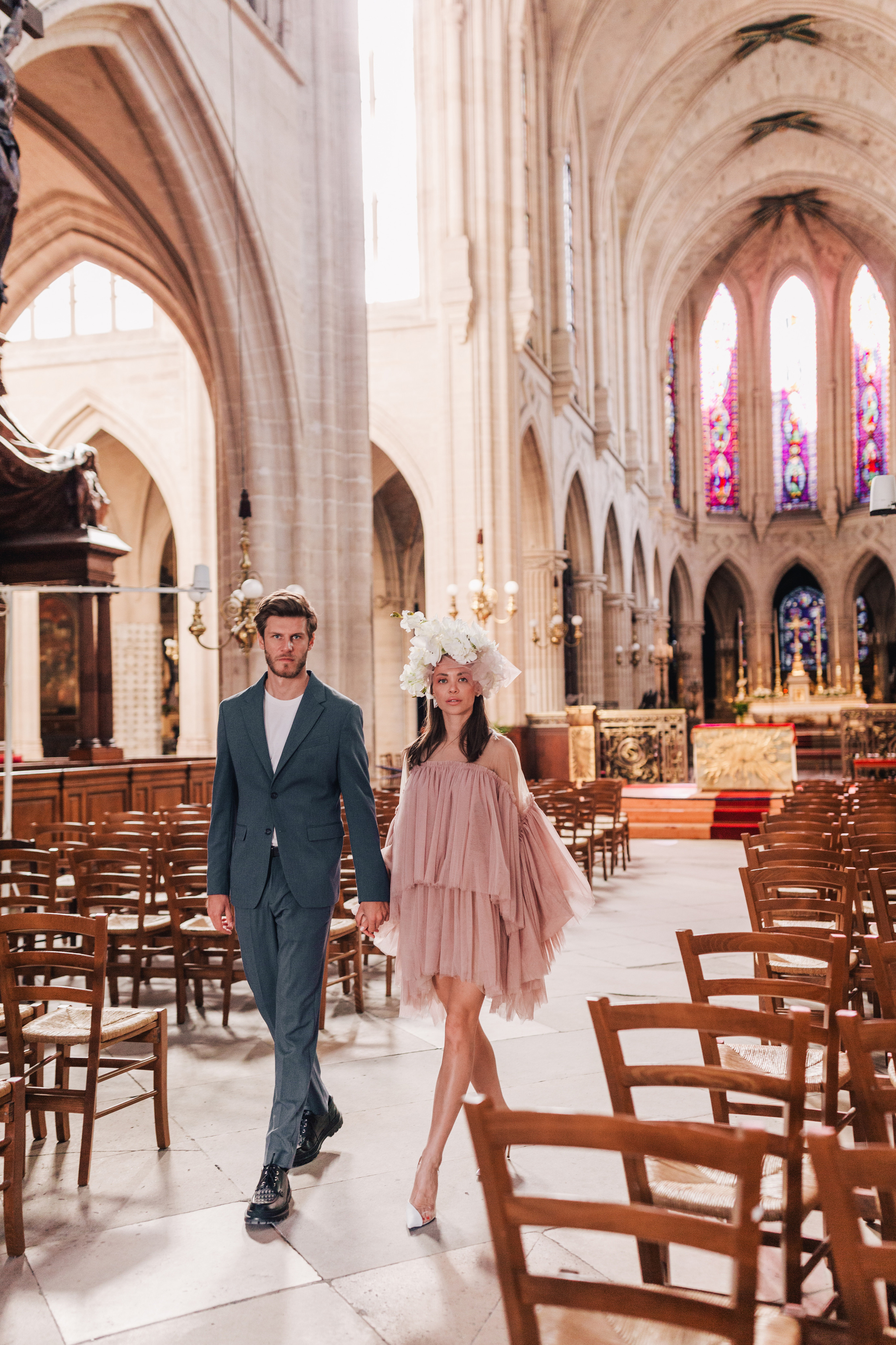 Wedding in Paris (Maria & Brian). Photographer Rouen, France