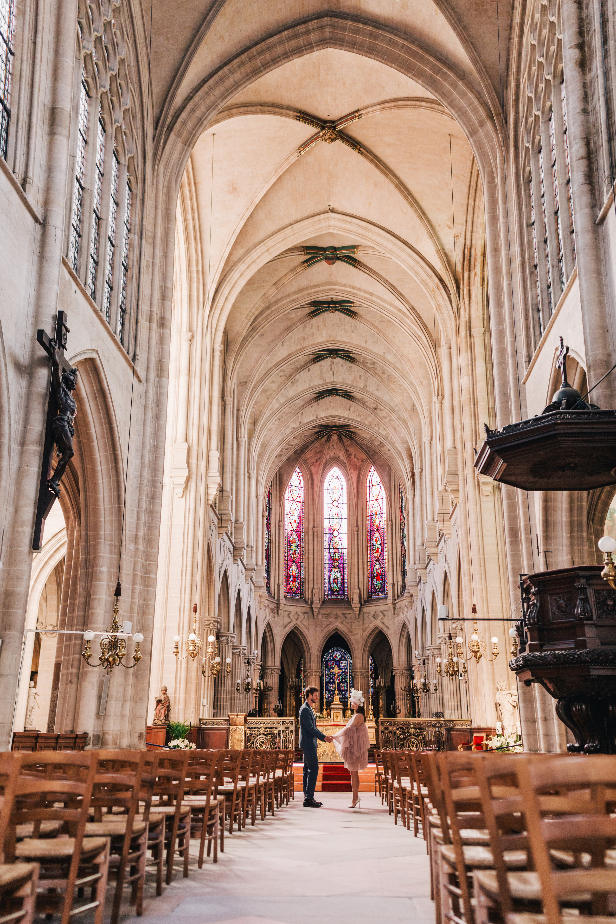 Wedding in Paris (Maria & Brian). Photographer Rouen, France