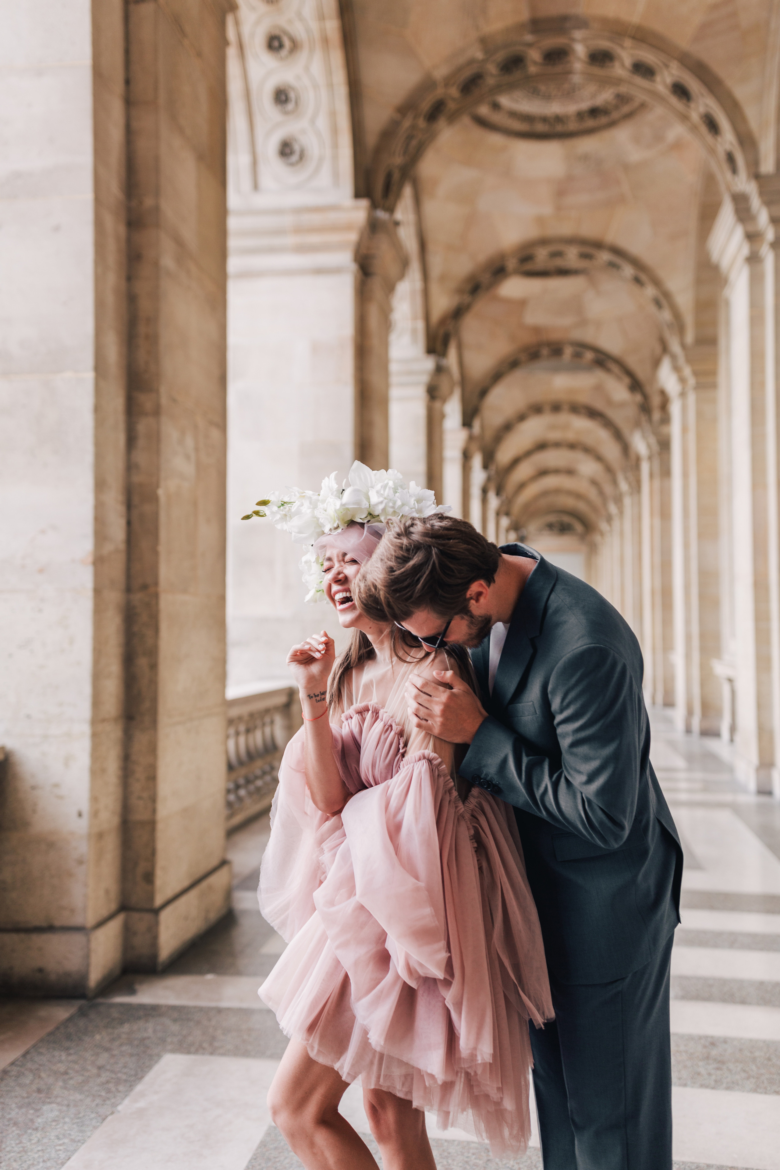 Wedding in Paris (Maria & Brian). Photographer Rouen, France