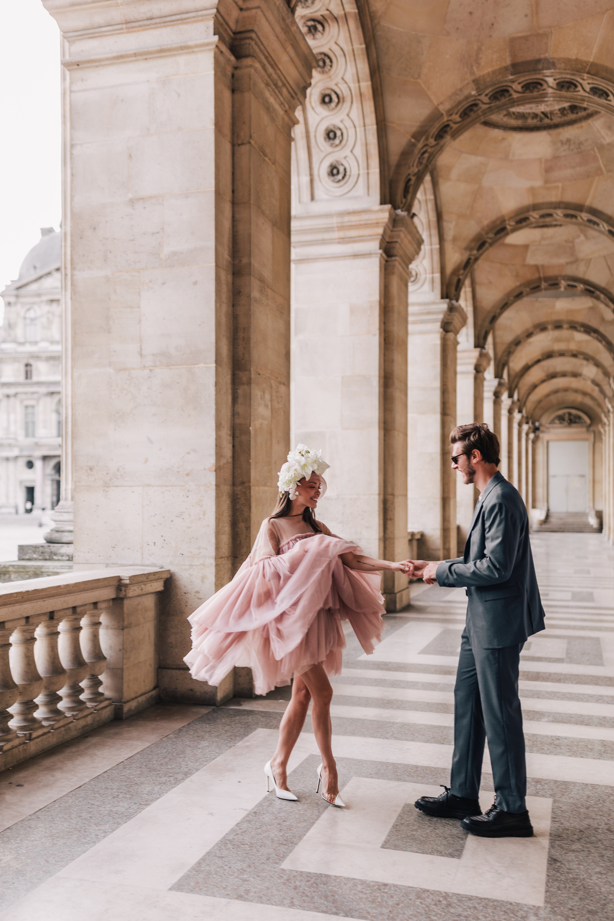 Wedding in Paris (Maria & Brian). Photographer Rouen, France