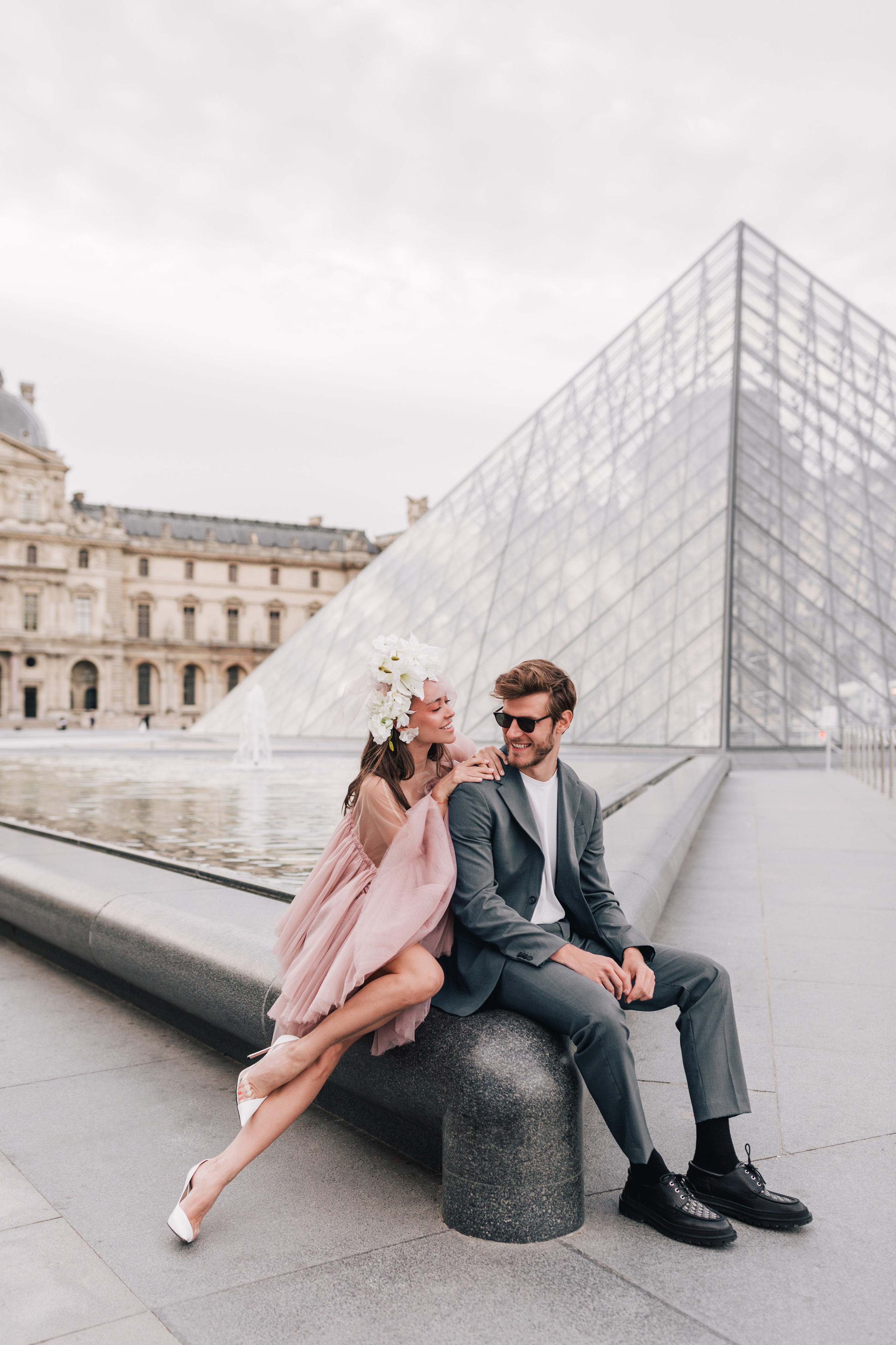 Wedding in Paris (Maria & Brian). Photographer Rouen, France