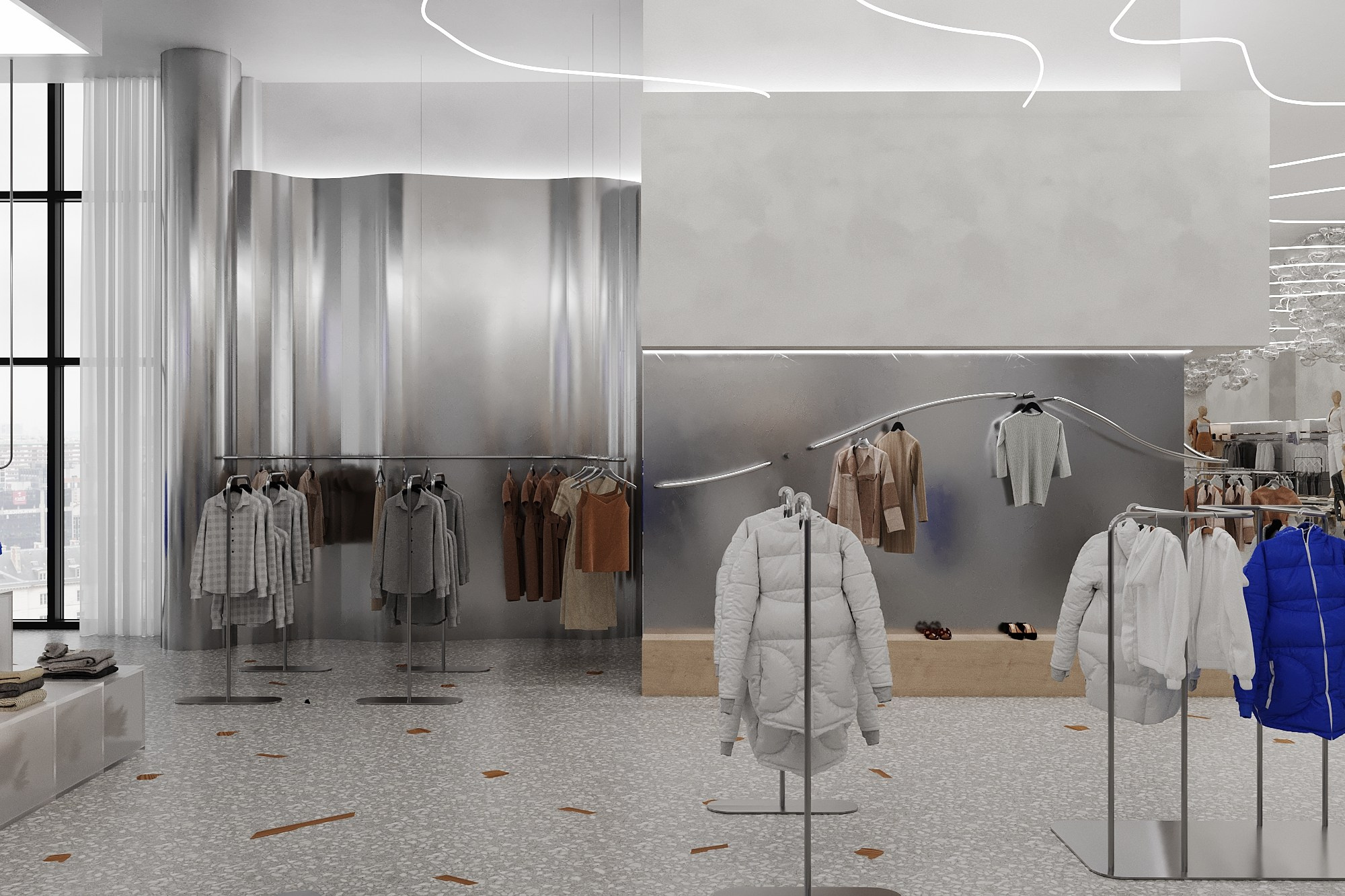 Commercial spaces. Interior design by Yuliya Shpeter