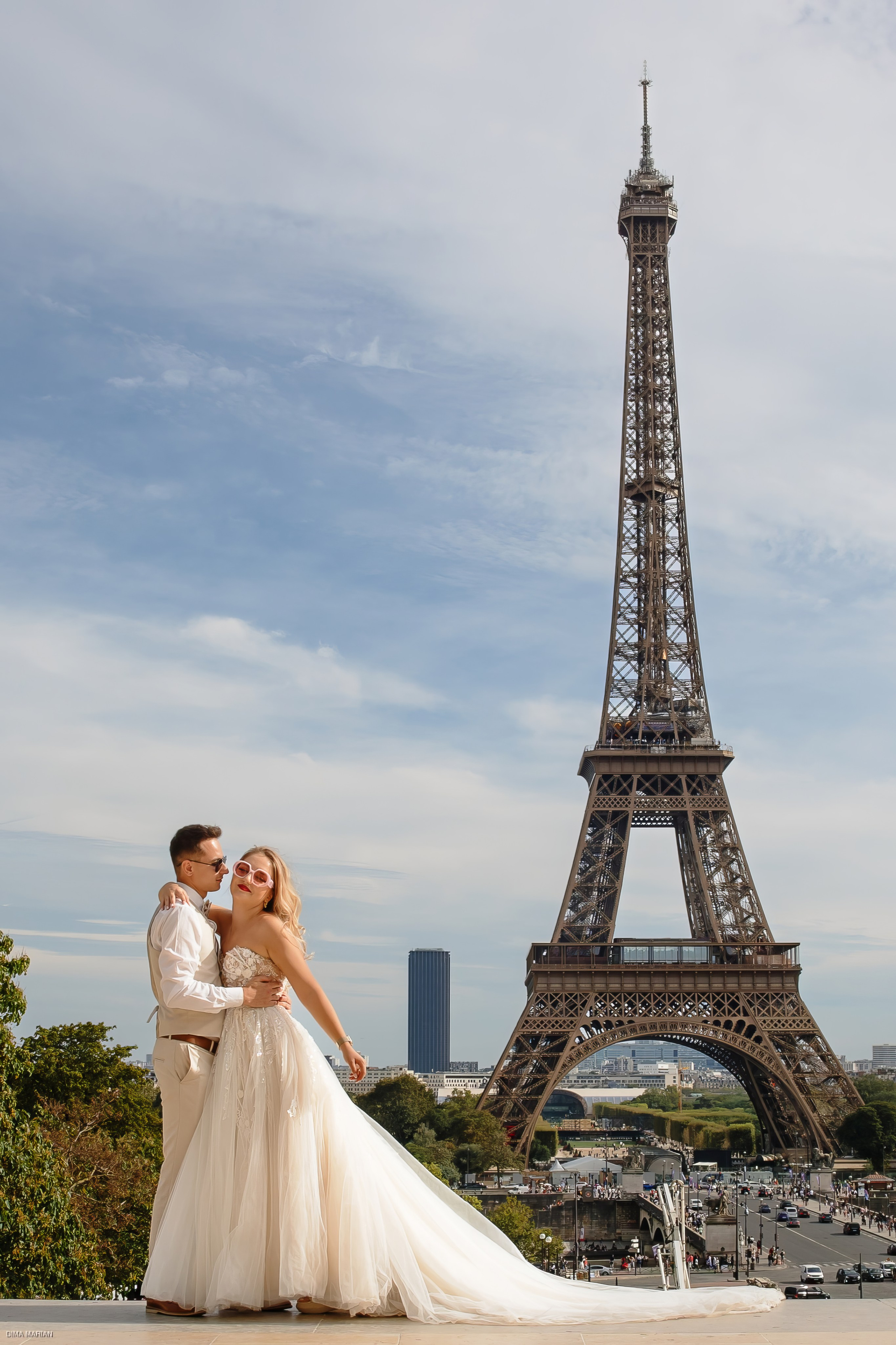 Sedinta foto after wedding Paris. MDimaFotoStudio. Fotograf de nuntă, evenimente private și de familie