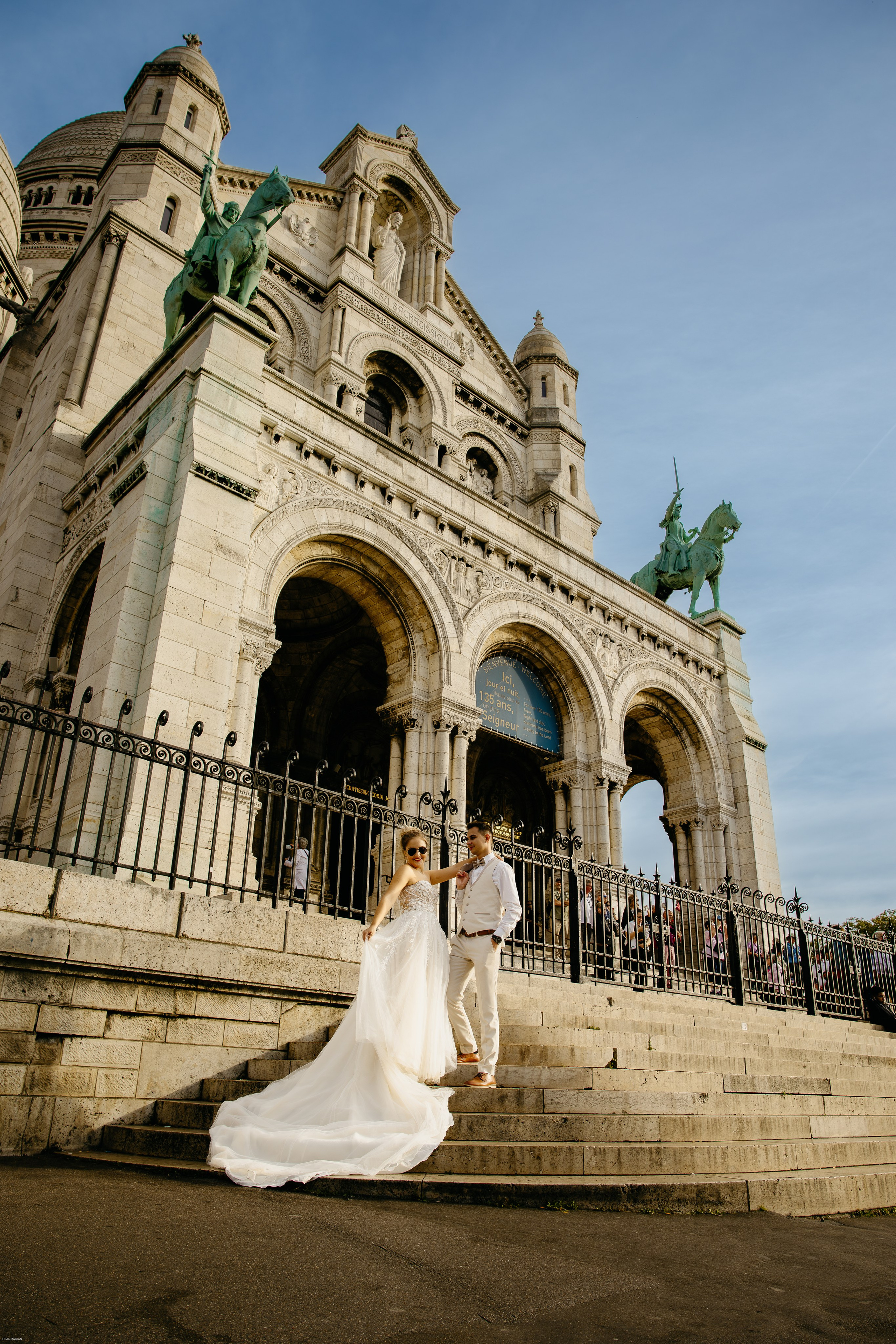 Sedinta foto after wedding Paris. MDimaFotoStudio. Fotograf de nuntă, evenimente private și de familie