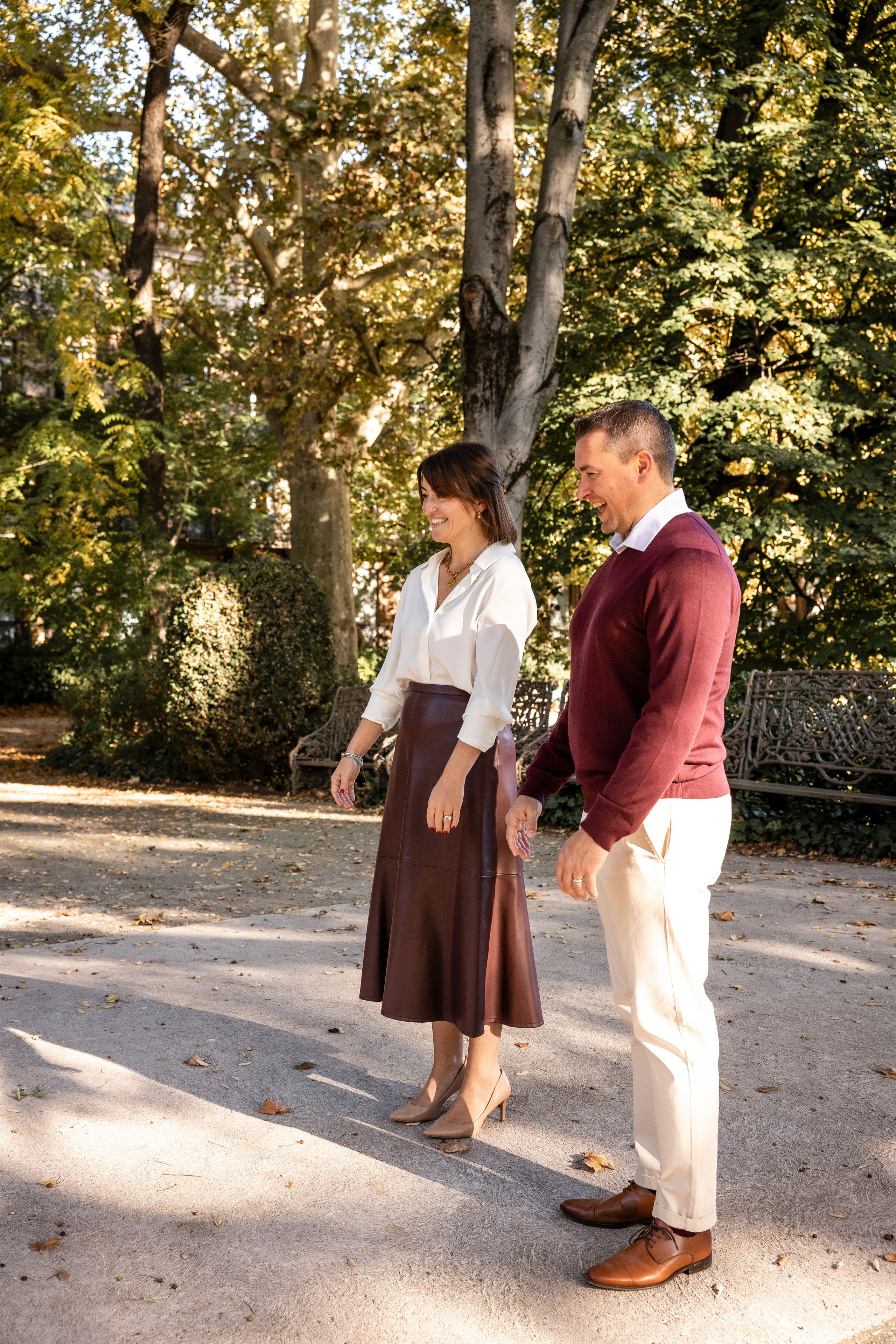 Autumn Family photoshoot in Toulouse. Jardin des Plantes. Евгения Смирнова — фотограф в Тулузе и юго-западной Франции