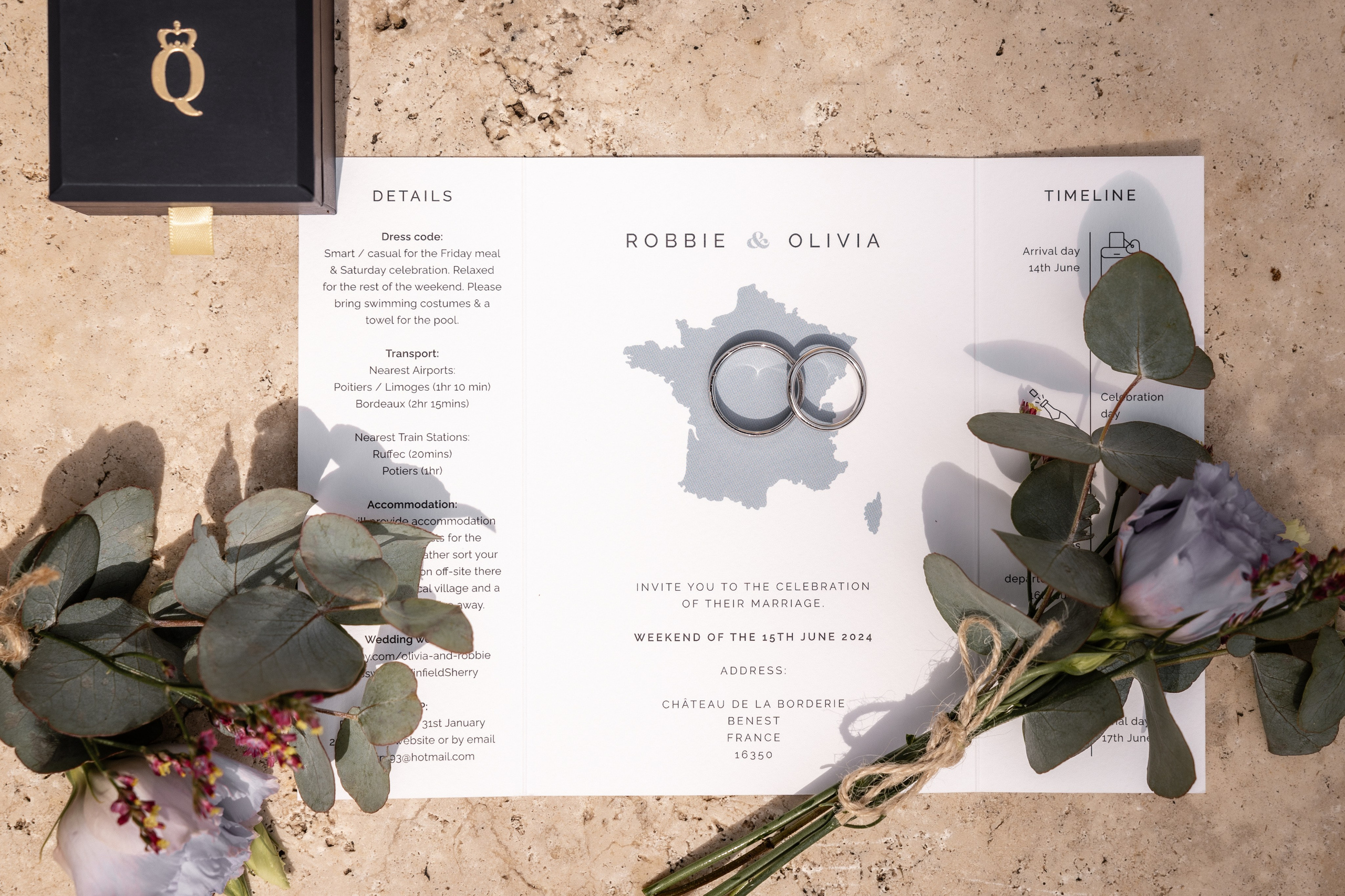 Olivia & Robbie. Wedding in South West of France at Chateau de la Borderie. Benest. Eugenie Smirnova — wedding, corporate and lifestyle photographer in Toulouse and Southwest France