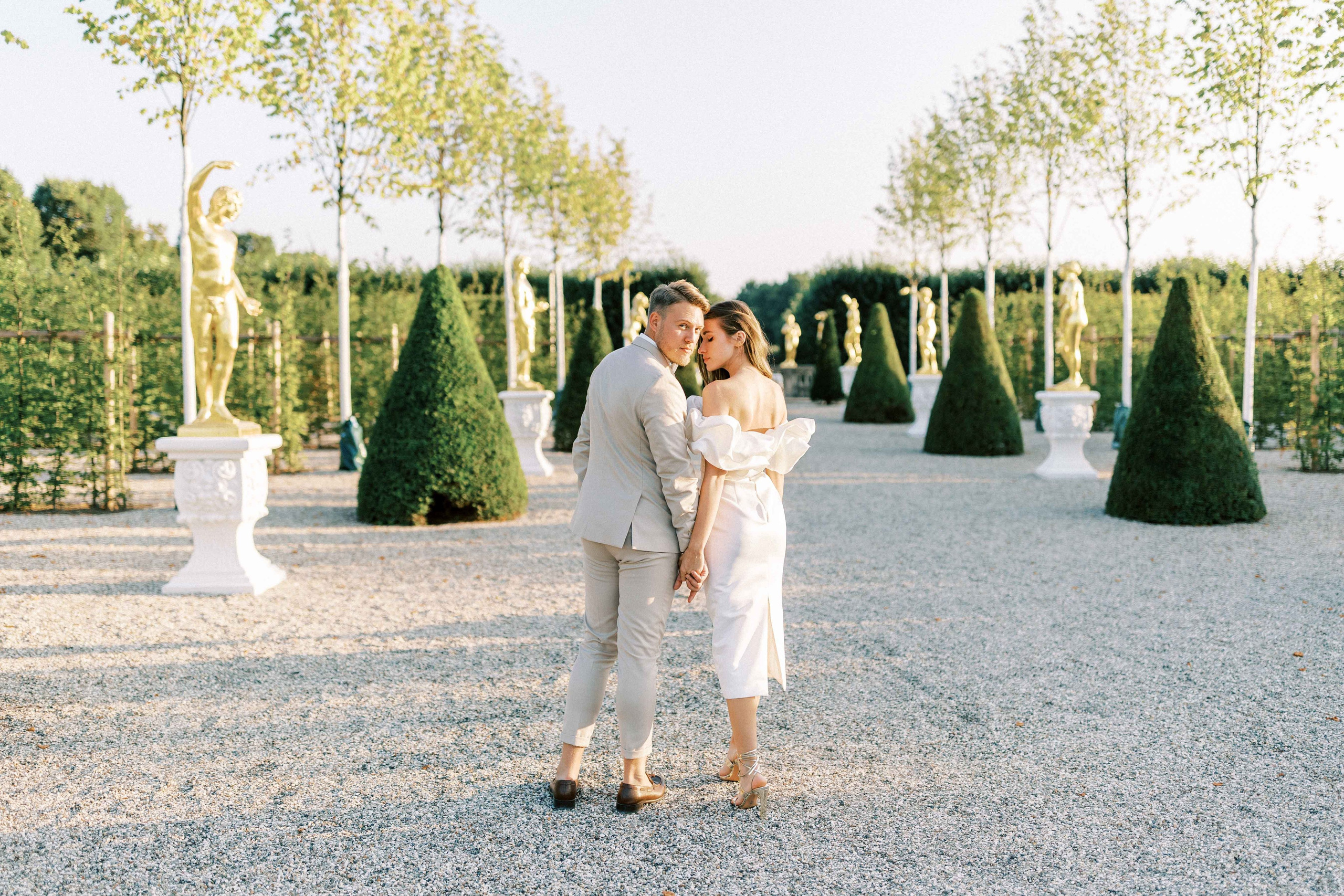 After Wedding Shoot at Sunset