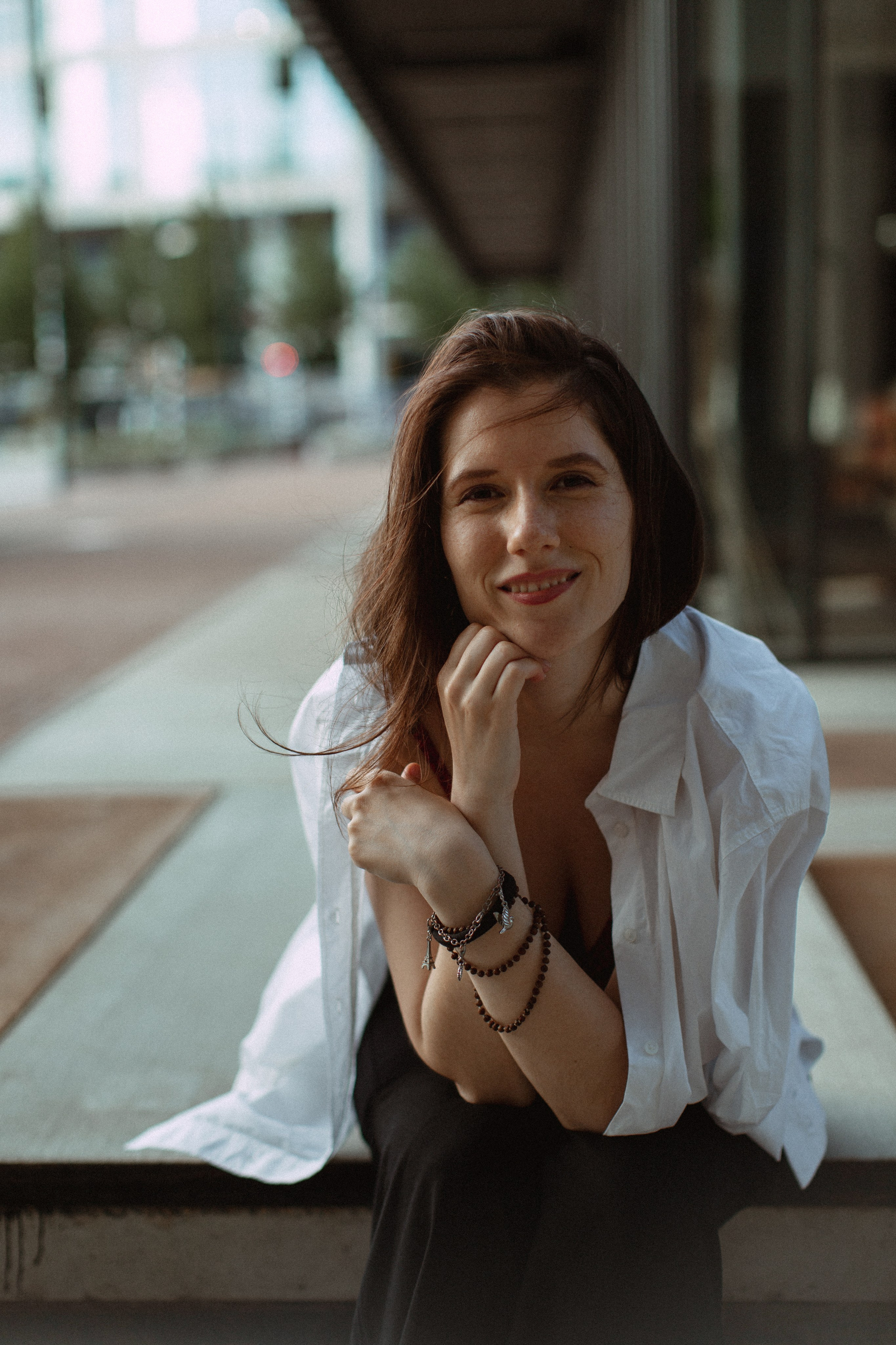 Oksana. The 1st photoshoot in life. True self