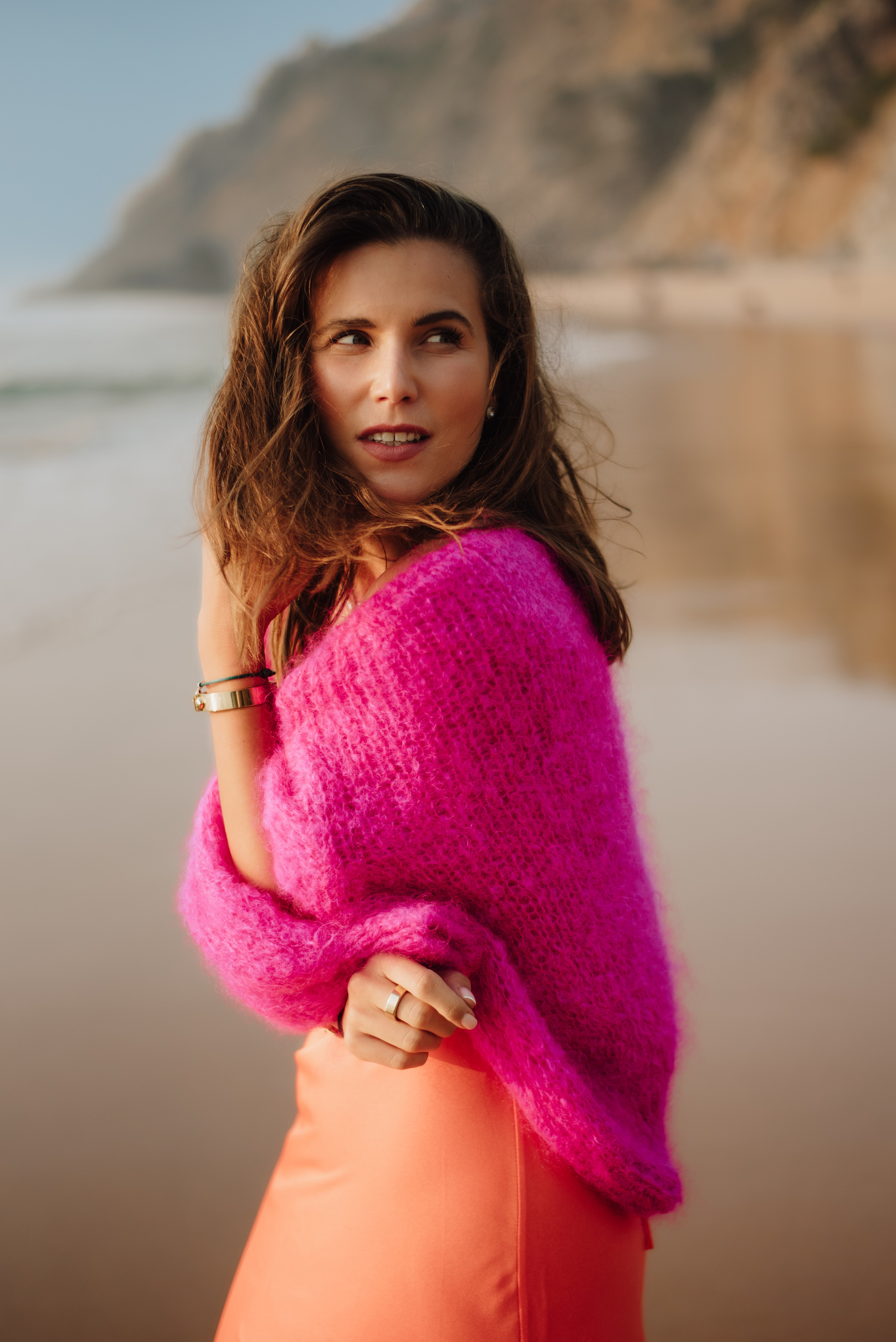 Fashion photo session at the beach. Lifestyle, wedding and family photographer