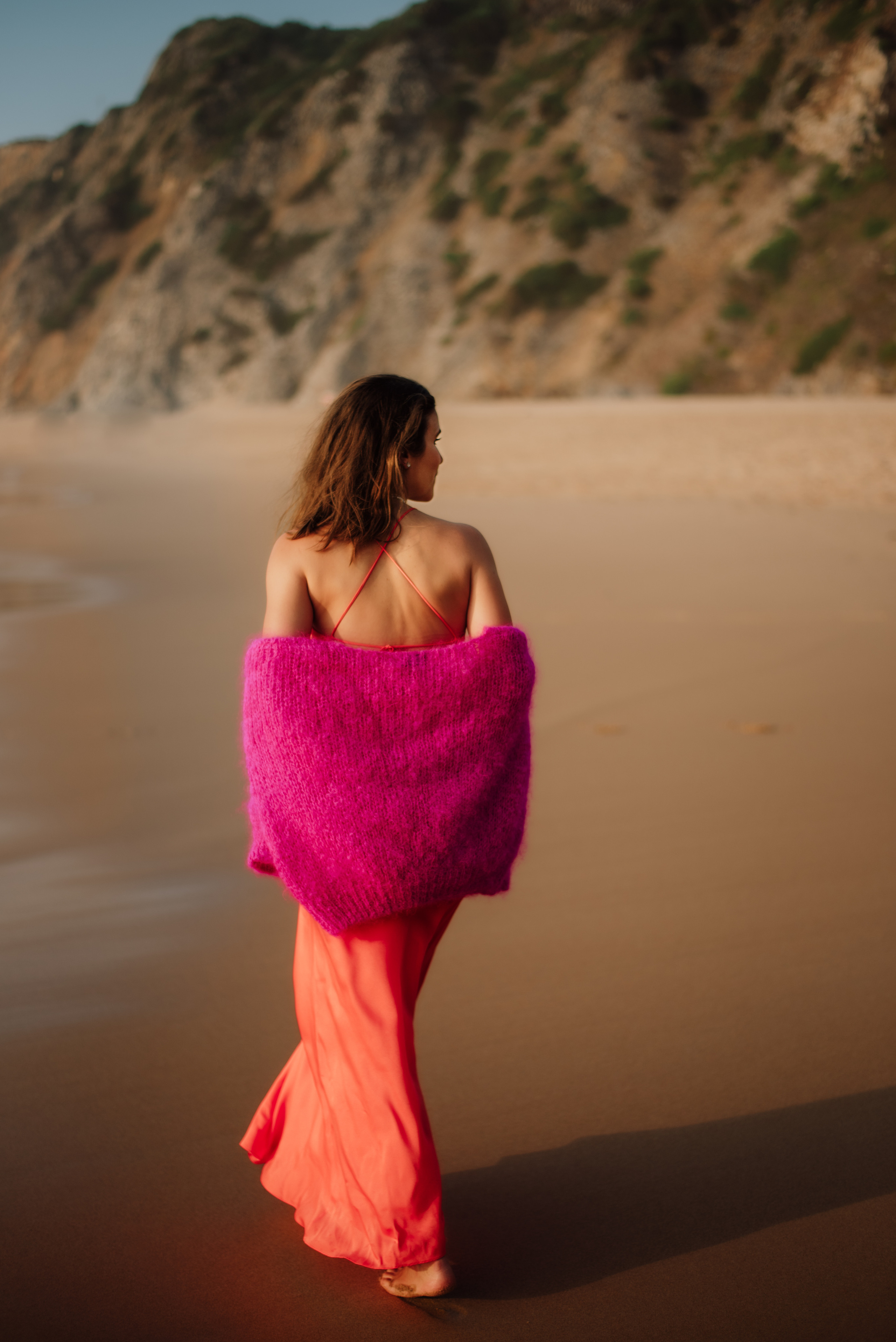 Fashion photo session at the beach. Lifestyle, wedding and family photographer