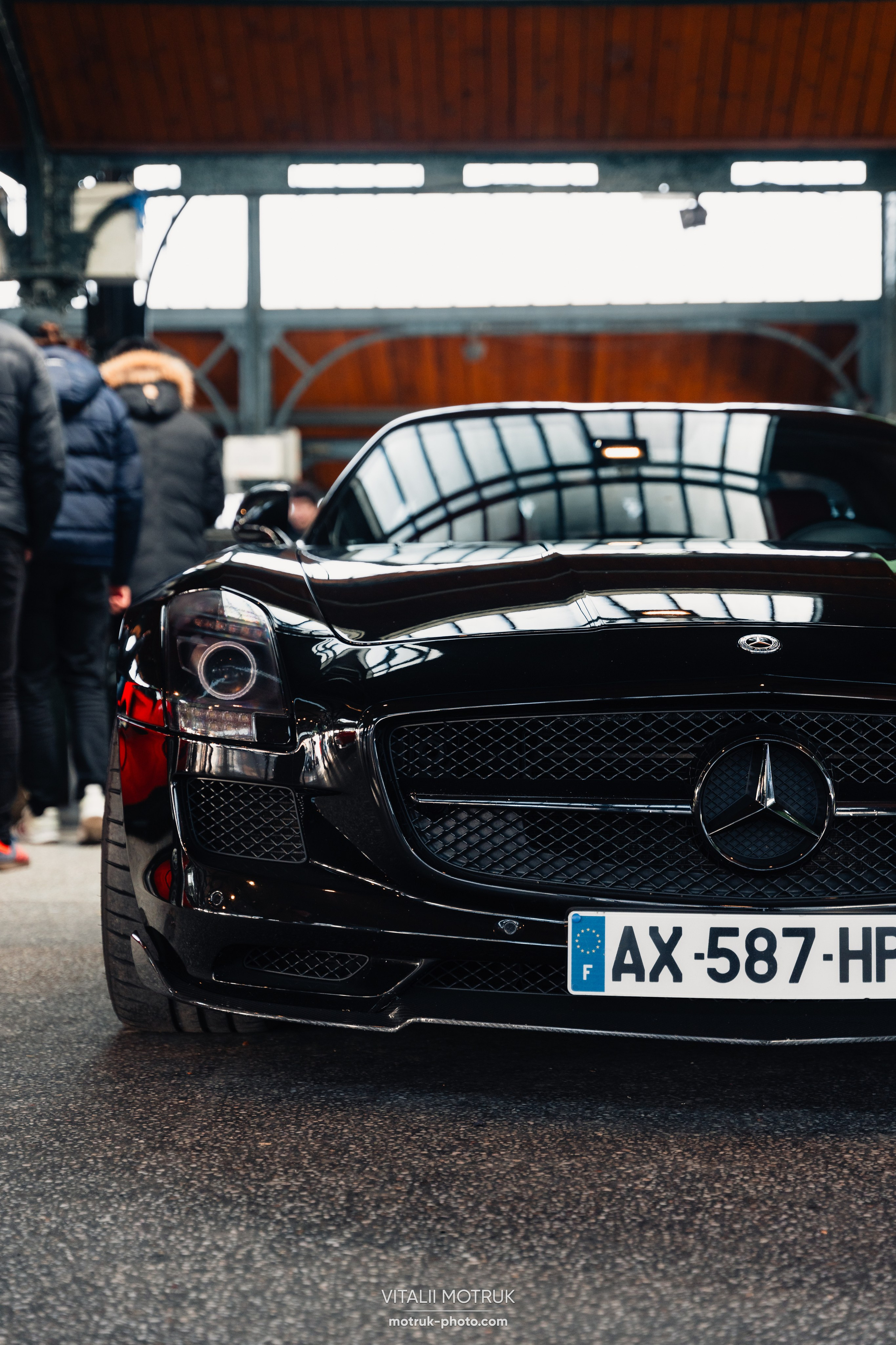 Rassemblement Colombes 16 fevrier 2025. Photographe de voitures à Paris — Vitalii Motruk