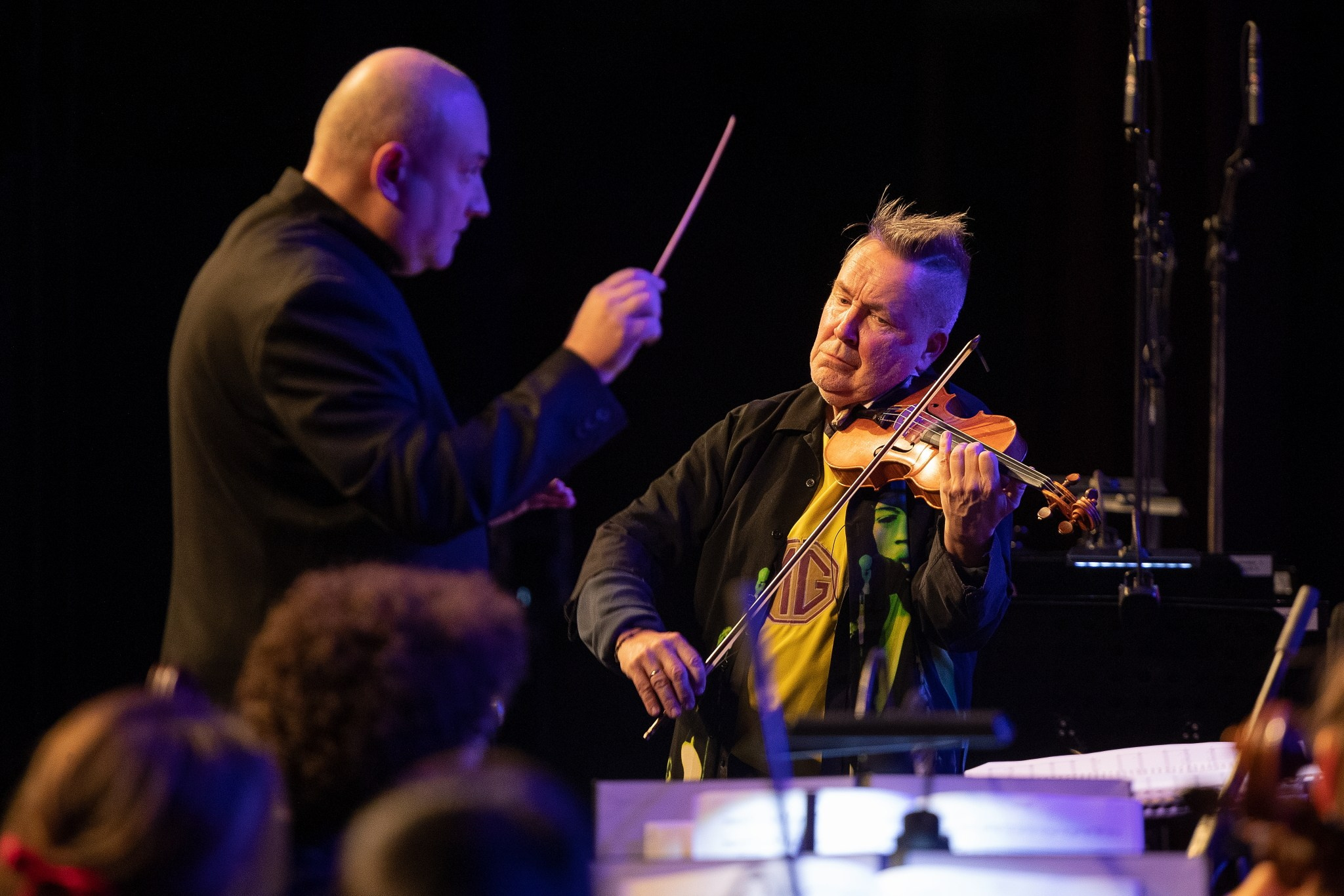 Найджъл Кенеди и Георги Андреев — репетиция и концерт в София, 13.02.2025. Александър Сандев - личен сайт на фотографа