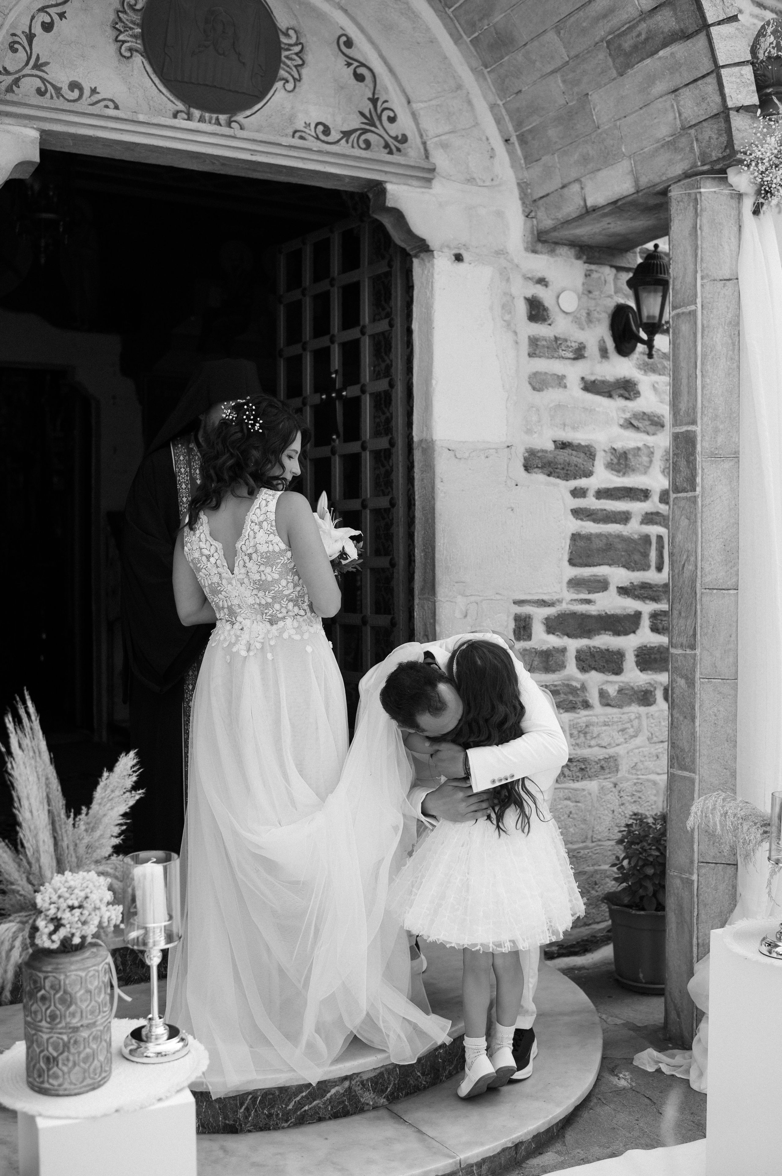 Wedding in Arnia Daria and George. Семейная, детская, портретная и предметная фотосъемка в Салониках