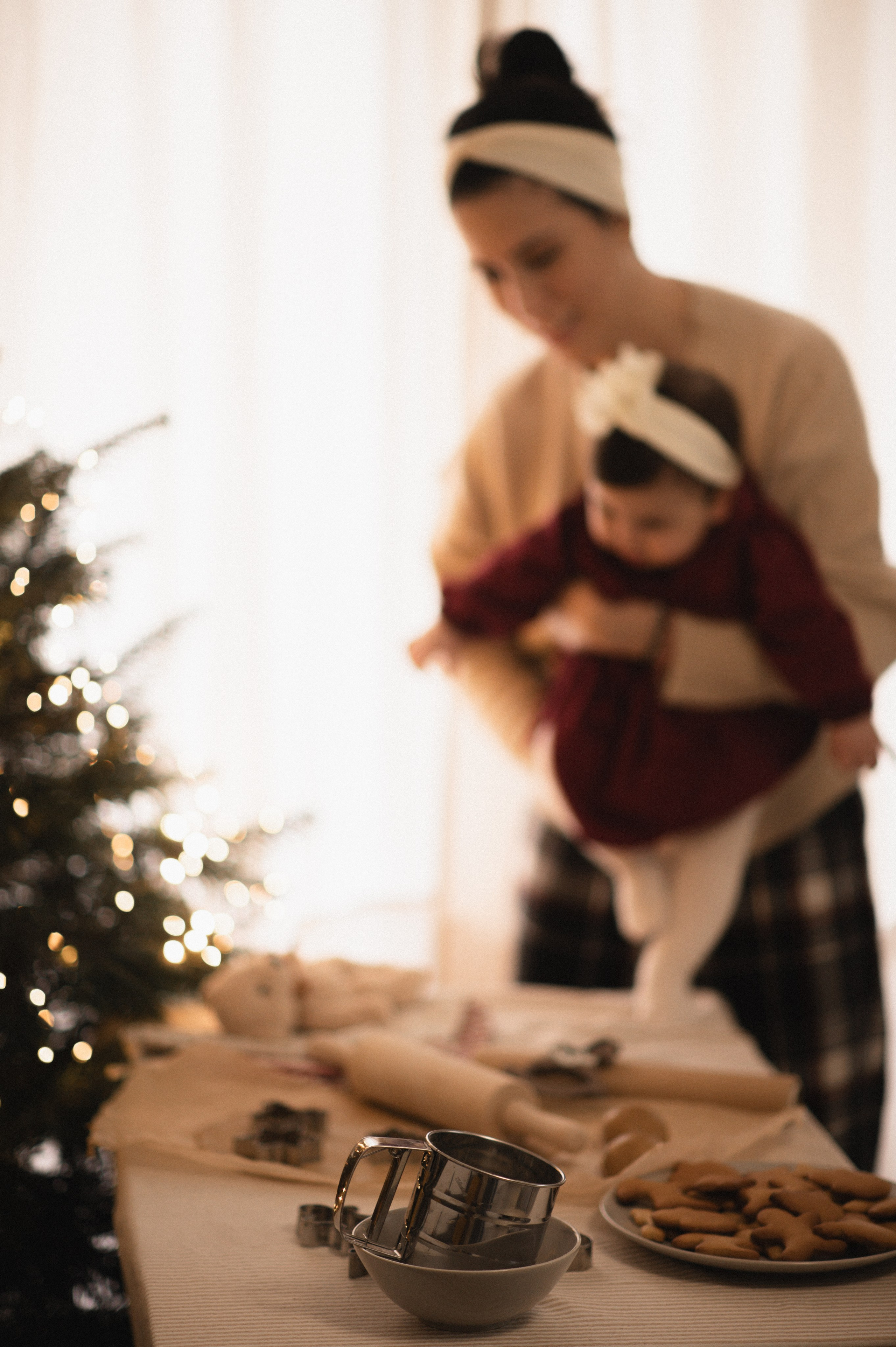 First Christmas. Family, children, portrait, and event photography in Thessaloniki