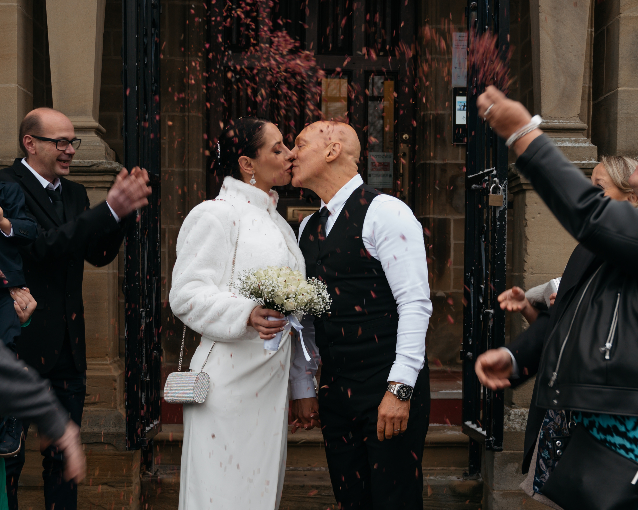 Magical Winter Wedding in Halifax | Real Wedding Moments. Rapley Photography | West Yorkshire Wedding & Portrait Photographer