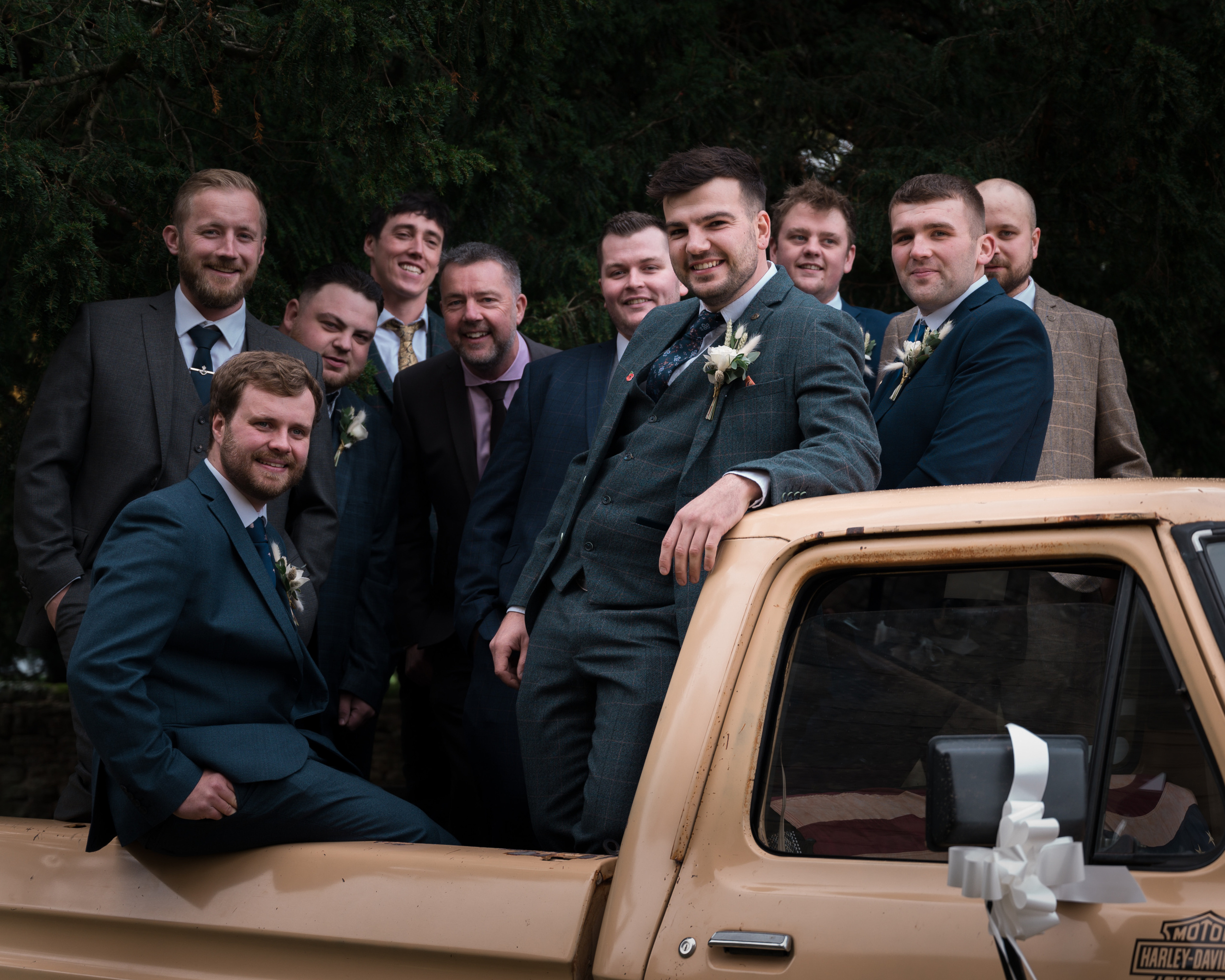 Kate & Joe's Rustic Wedding in Womersley | Real Love Story. Rapley Photography | West Yorkshire Wedding & Portrait Photographer