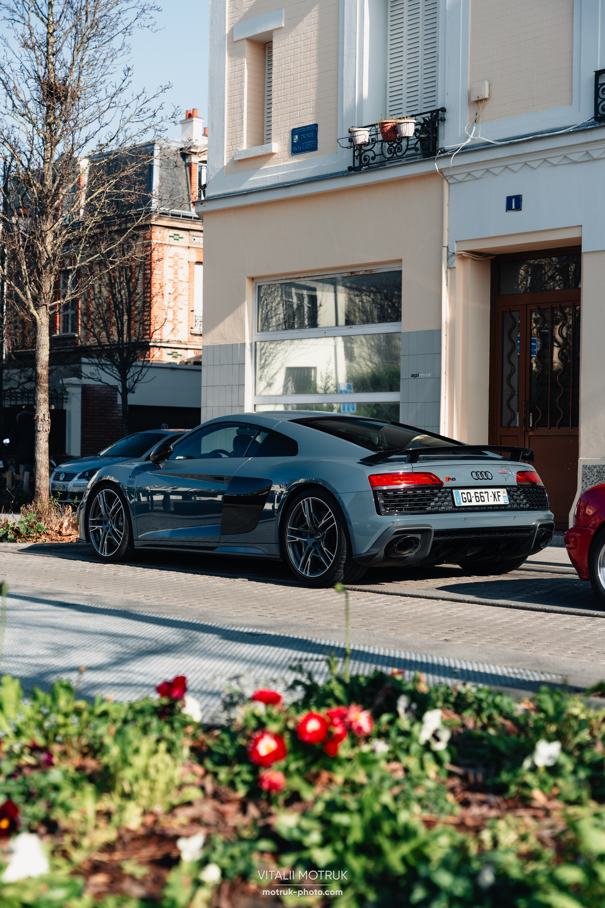 Rassemblement Colombes 16 fevrier 2025. Photographe de voitures à Paris — Vitalii Motruk