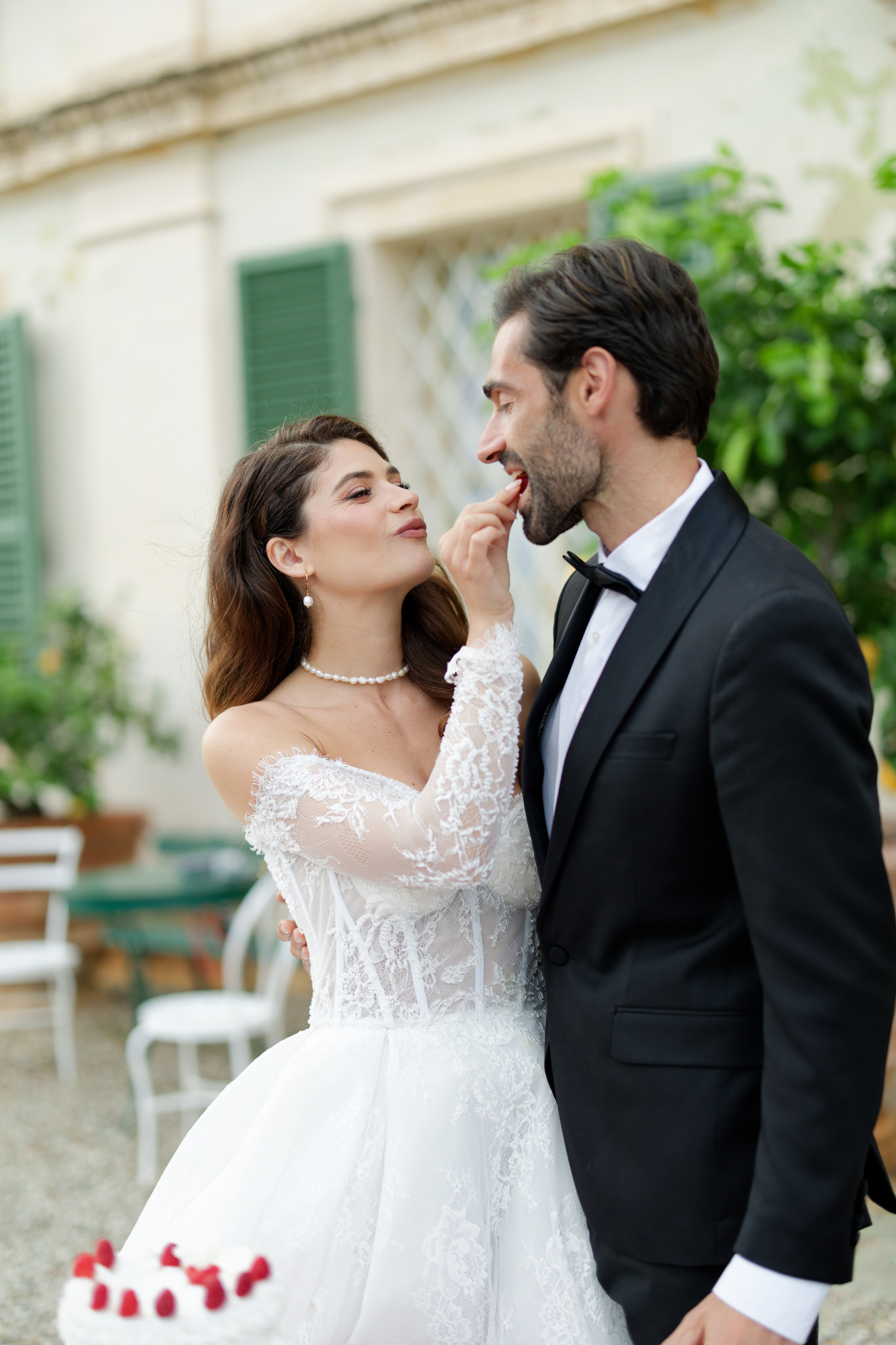 Wedding editorial at Villa di Geggiano, Tuscany, Italy