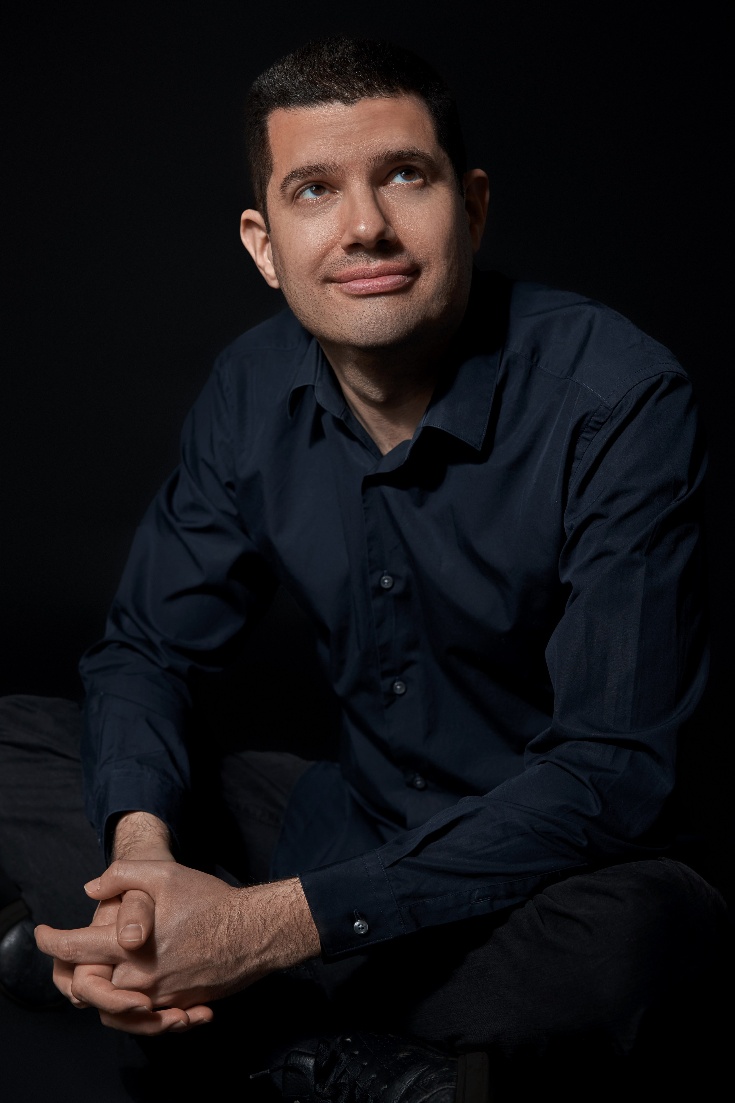 Studio-Shooting. Portraitfotografin Natalia Calcagnile