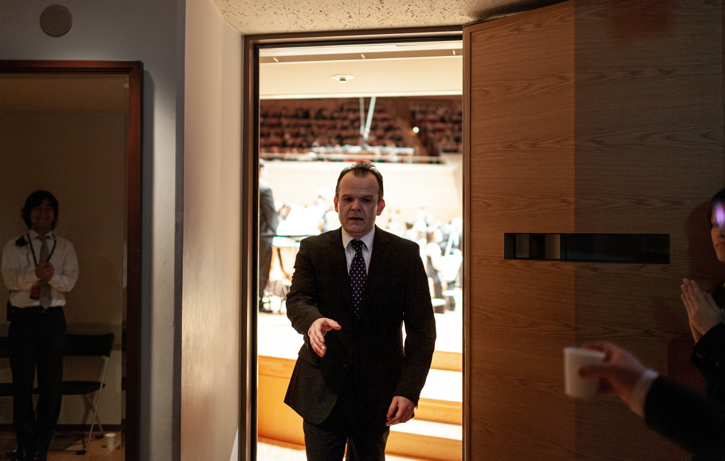 JAPAN TOURNE MIT SWR SYMPHONIEORCHESTER. Portrait photographer in Germany and all over Europe Mischa Blank